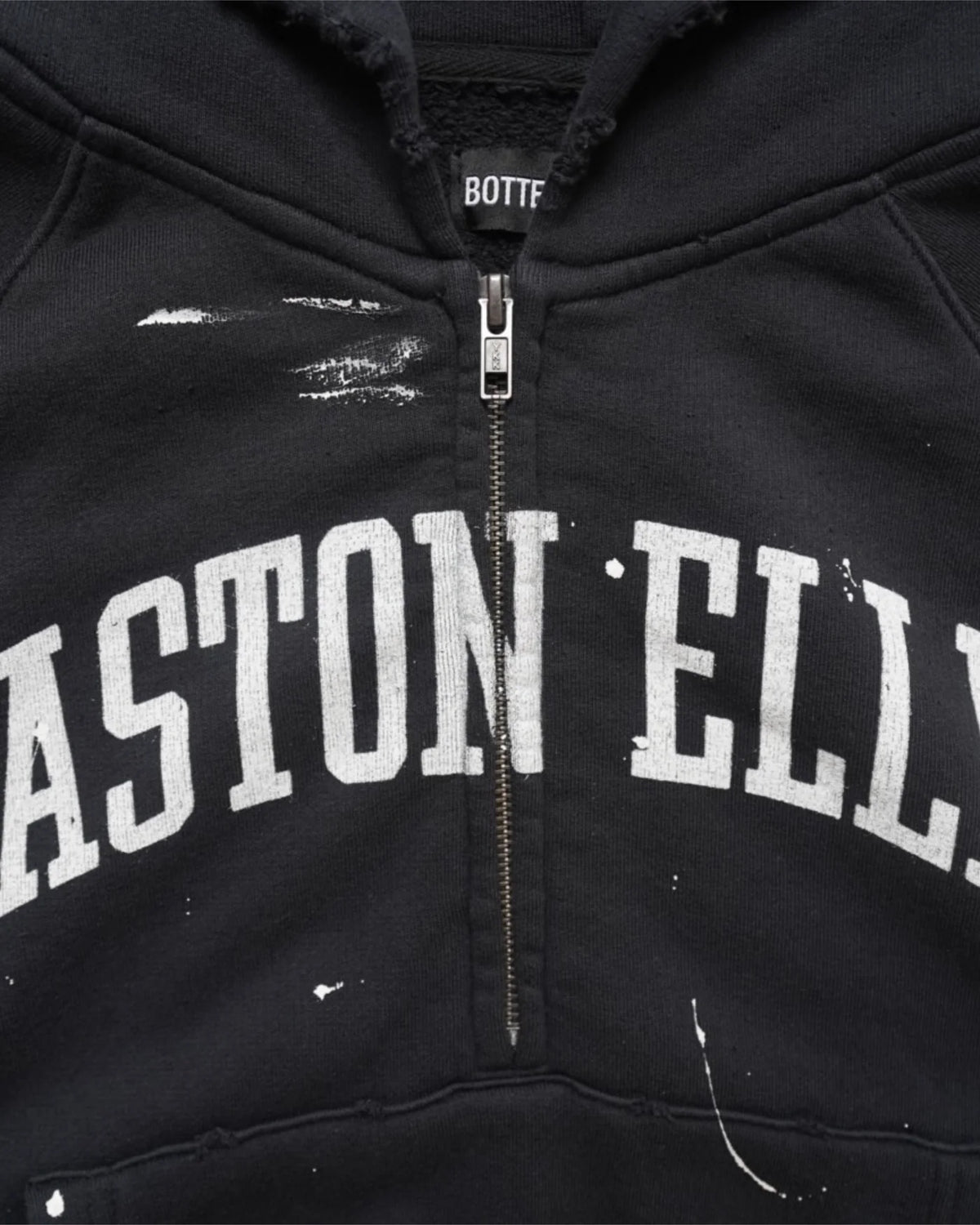 Bottega Desires 'Easton Ellis' Black Zip Up Hoodie