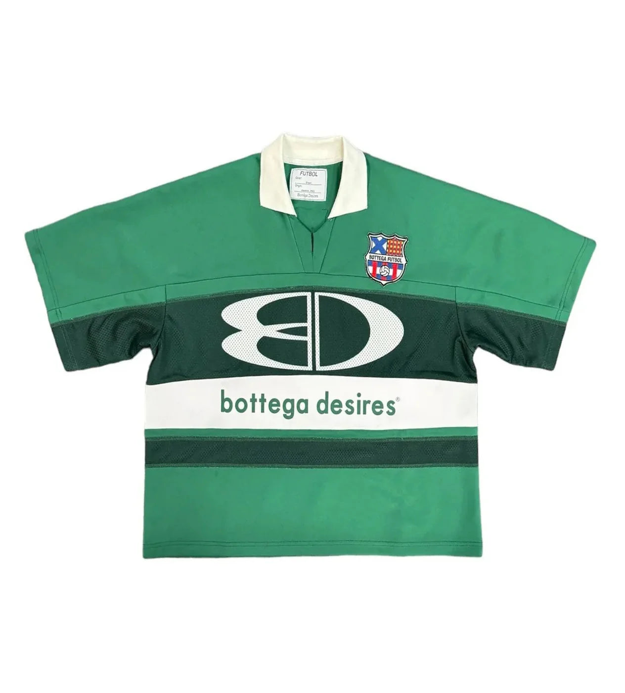 Bottega Desires 'Futbol' Green Jersey