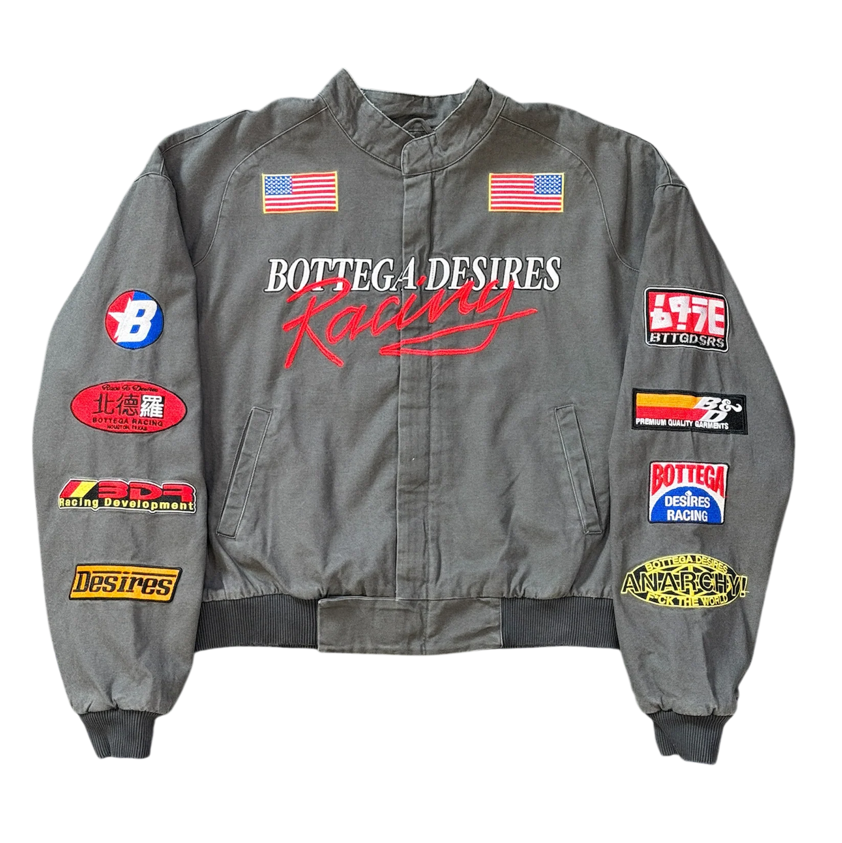 Bottega Desires 'Race' Grey Work Jacket