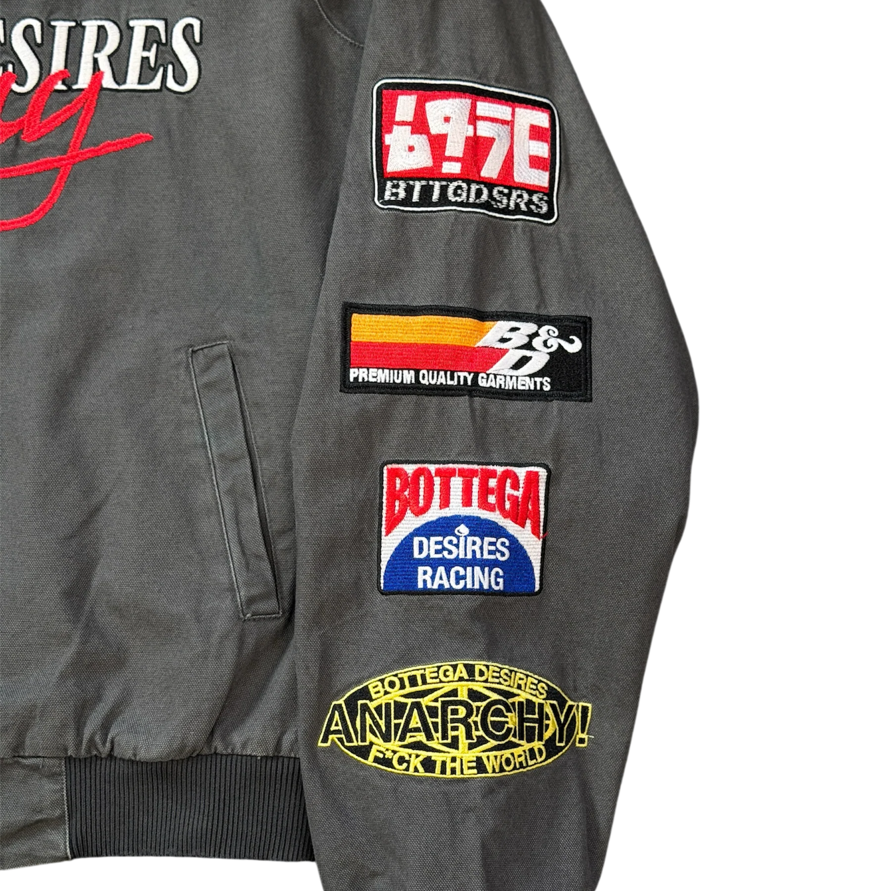 Bottega Desires 'Race' Grey Work Jacket