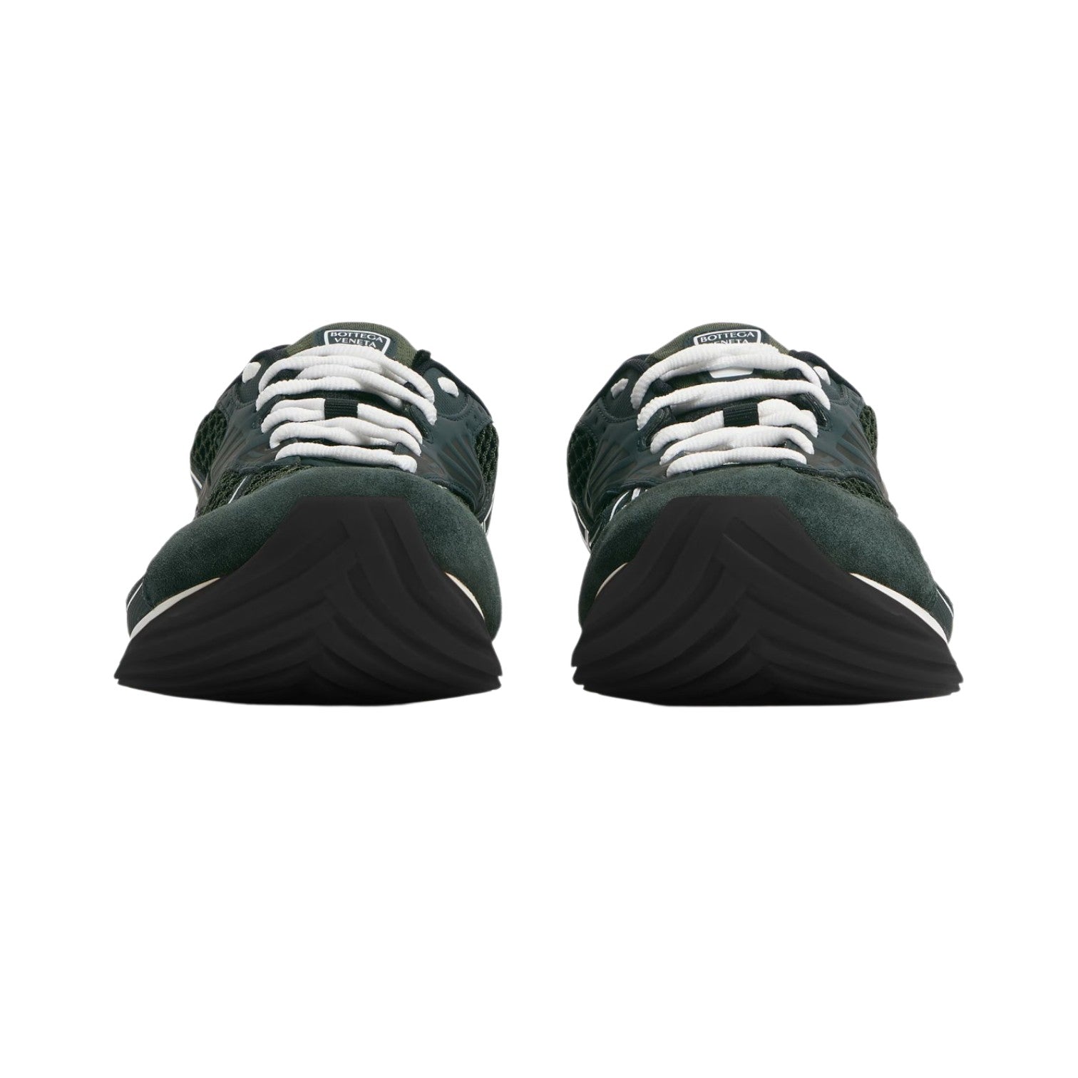 Bottega Veneta 'Orbit' Dark Green Sneakers