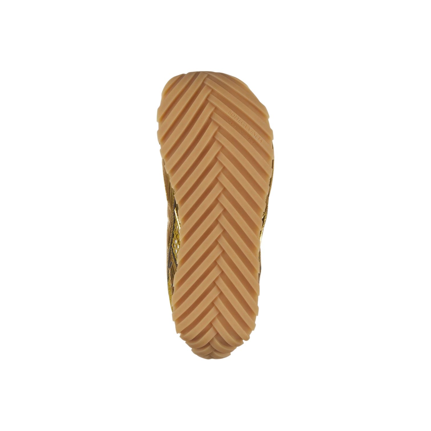 Bottega Veneta 'Orbit' Gold Sneakers