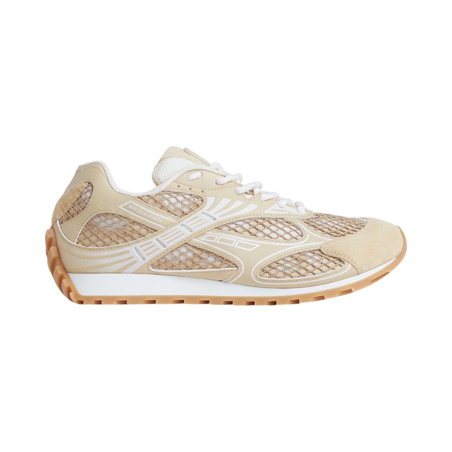 Bottega Veneta 'Orbit' Tufo Beige Sneakers