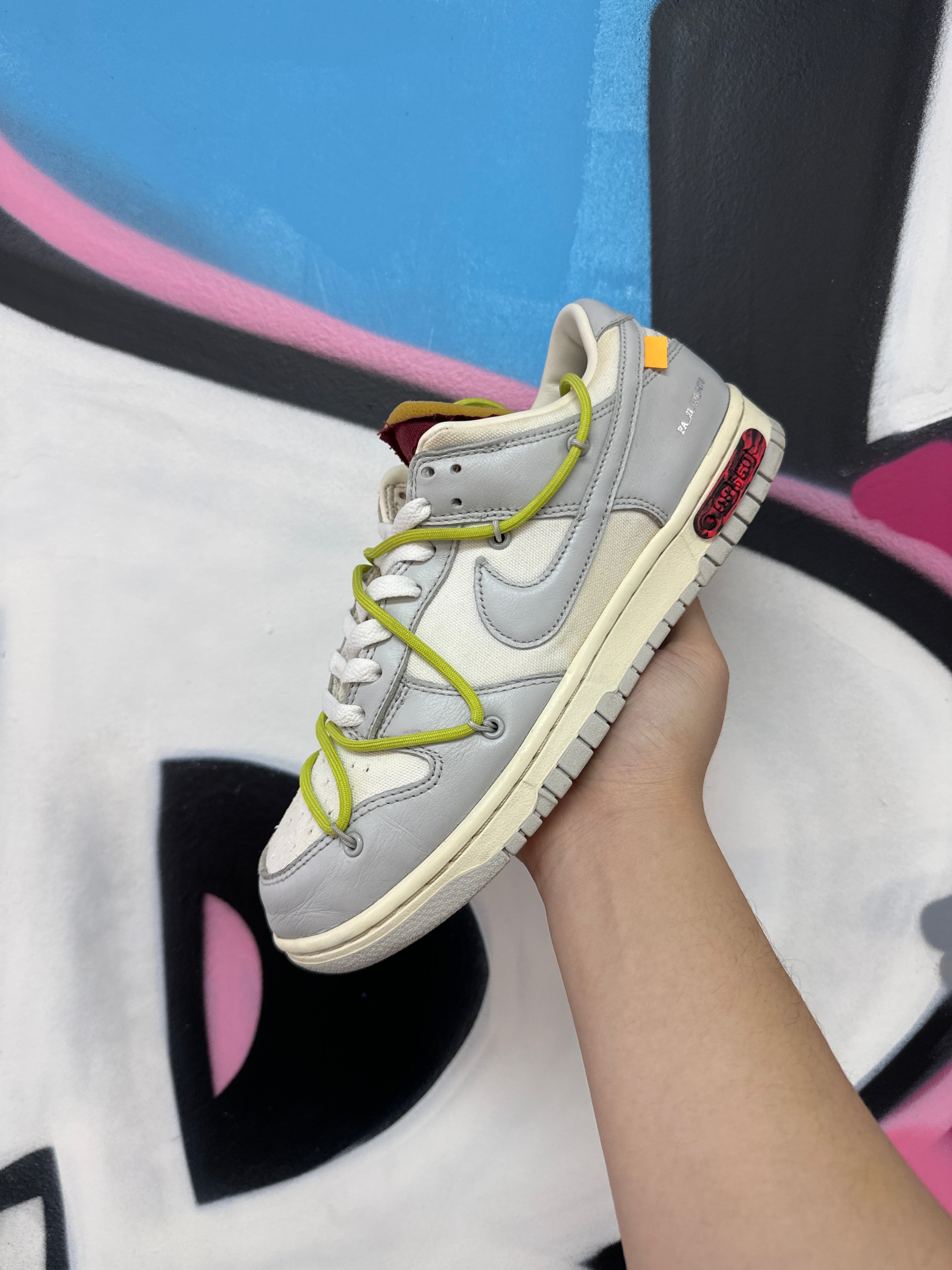 Off White Lot 8 Used No Box
