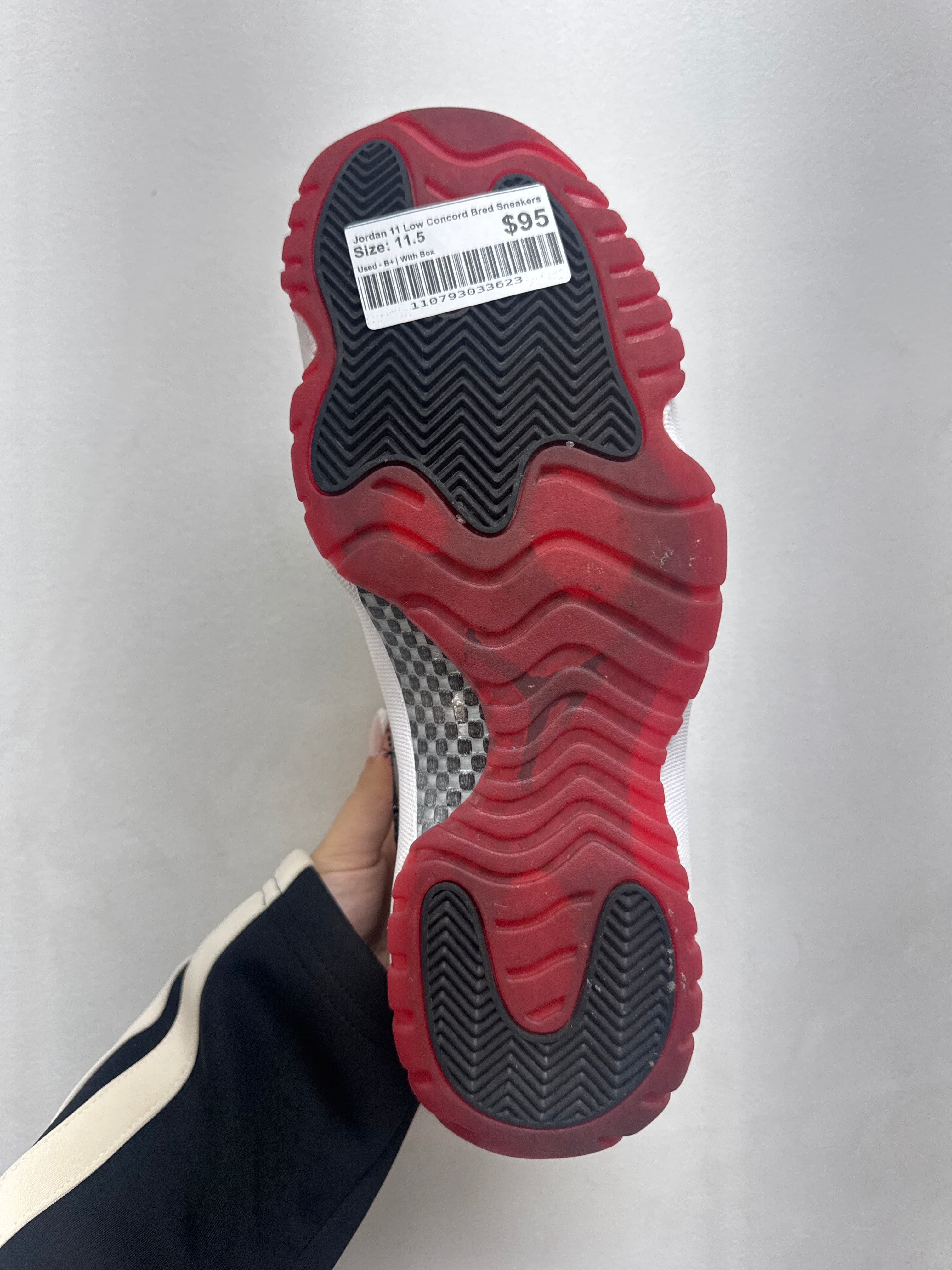 Jordan 11 Low Concord Bred Sneakers