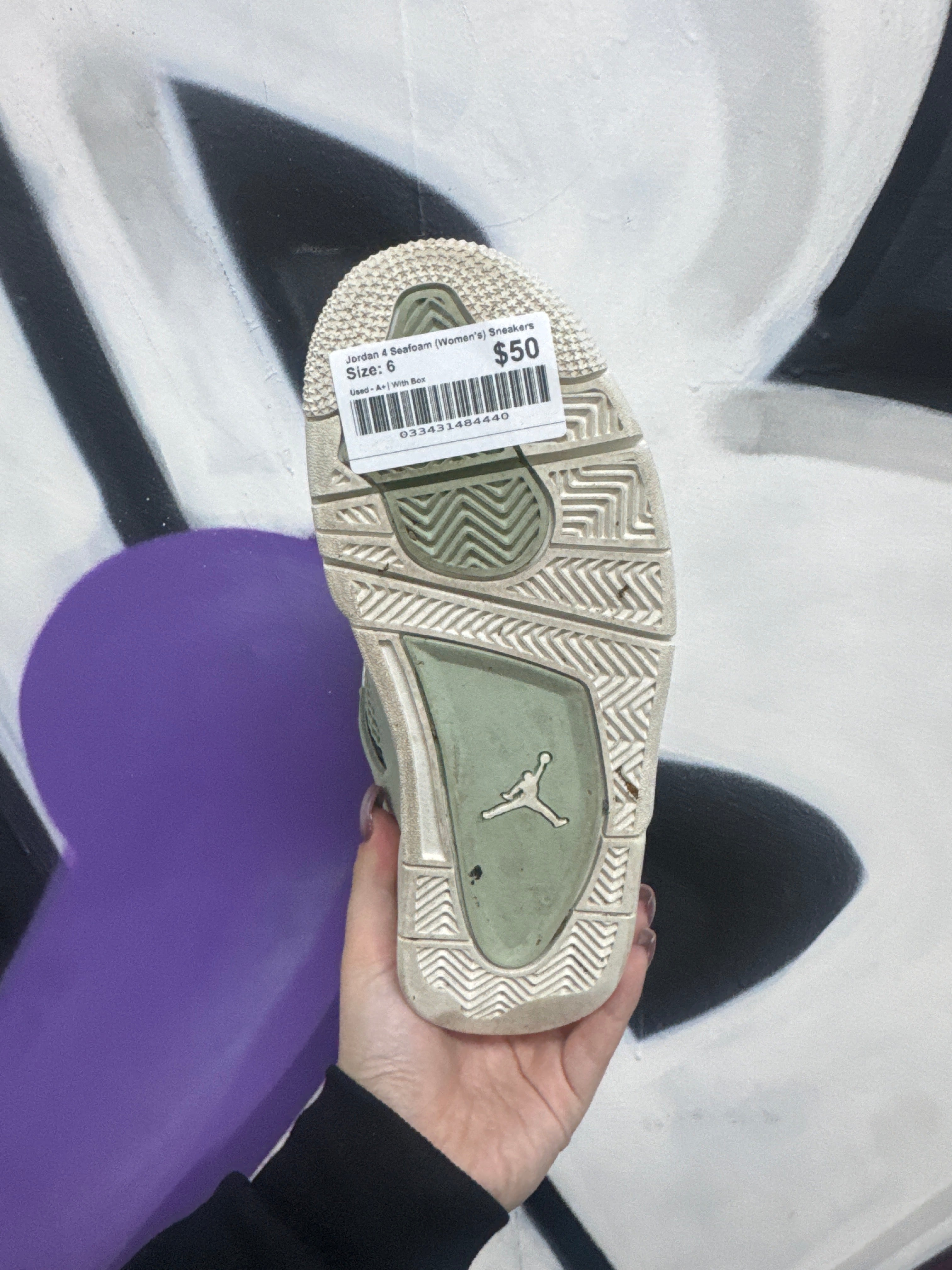 Jordan 4 Seafoam (Women's) Sneakers