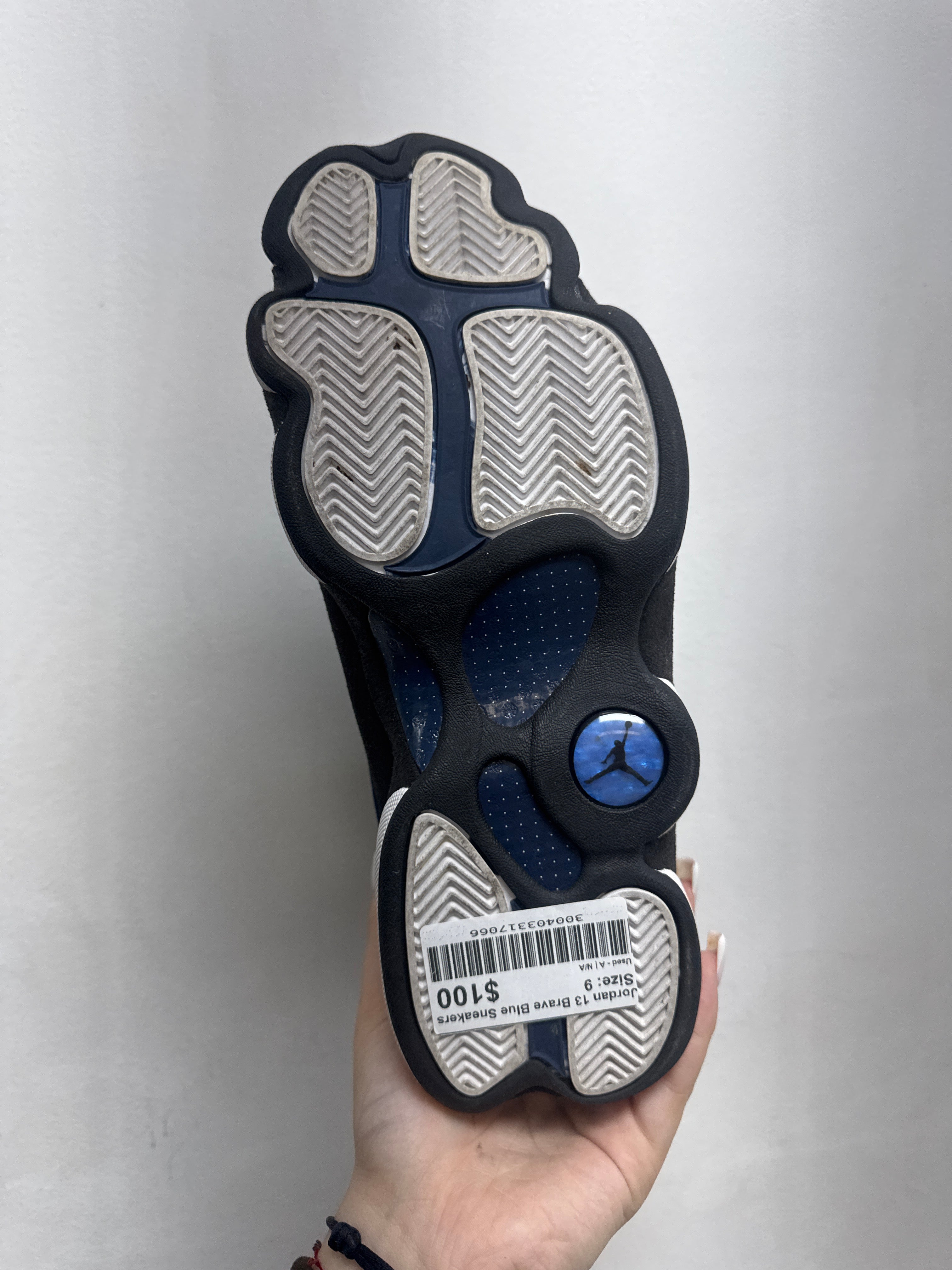 Jordan 13 Brave Blue Sneakers