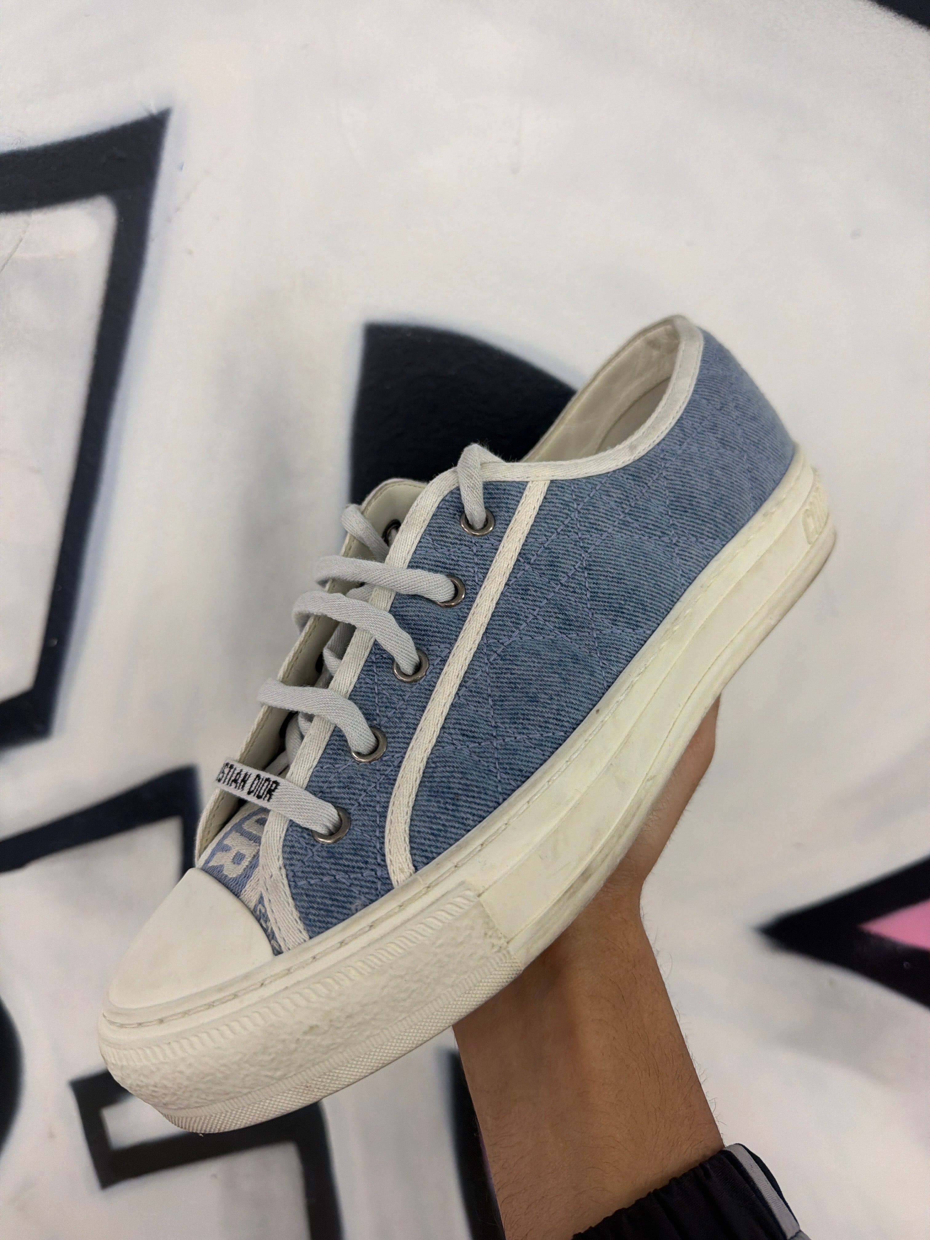Dior Denim Walk'n'Dior Sneakers