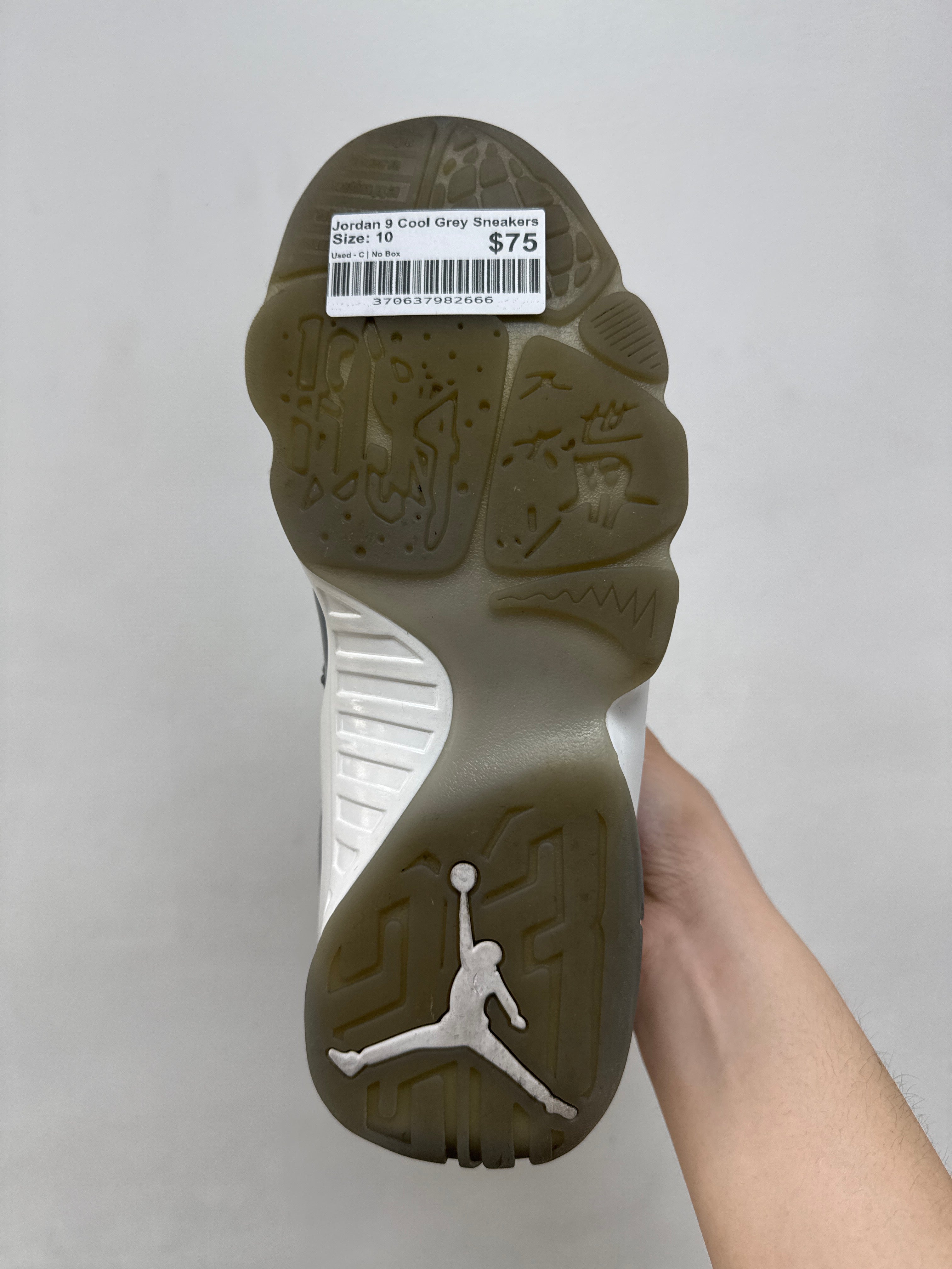 Jordan 9 Cool Grey Sneakers