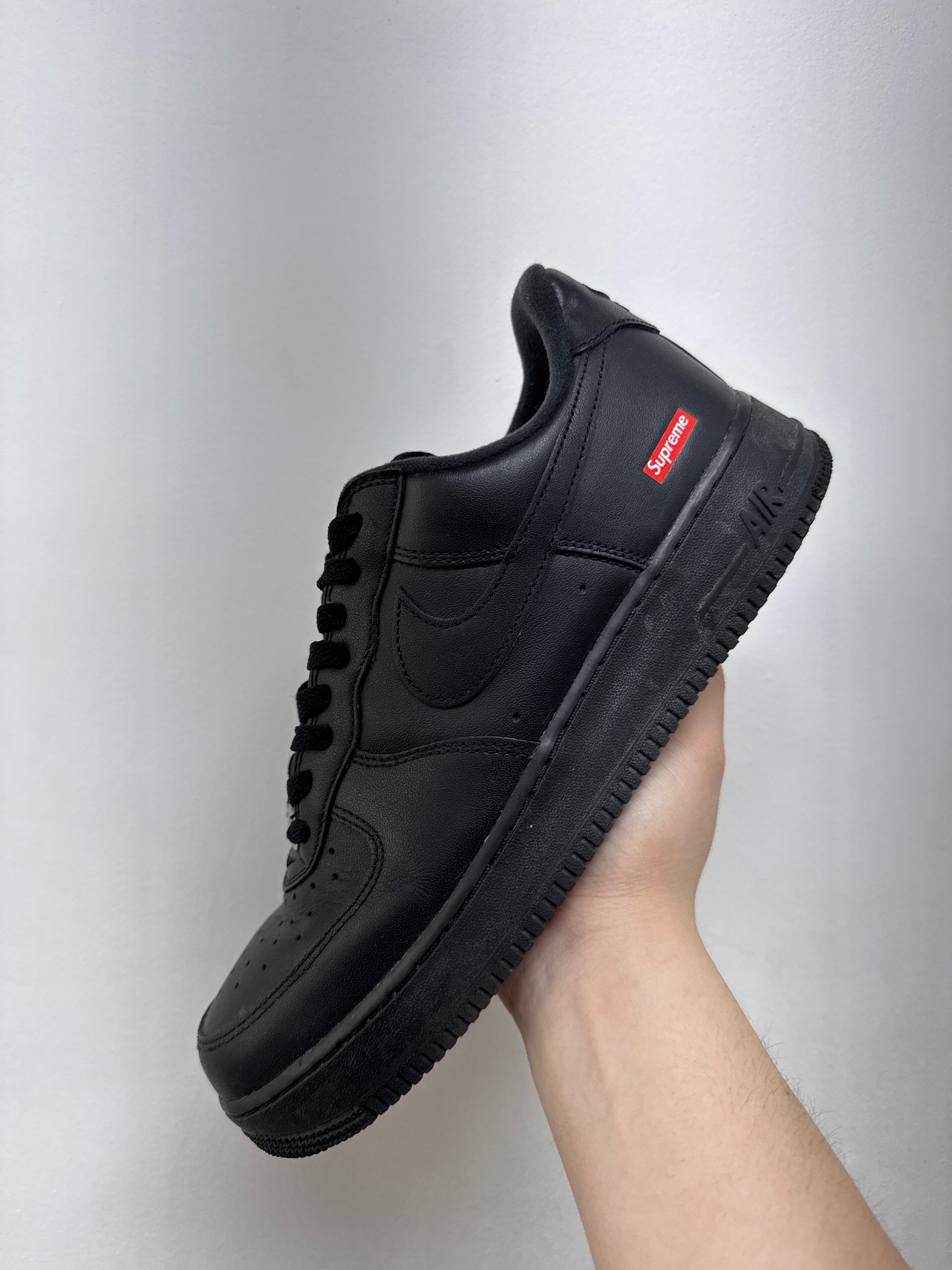 Nike Supreme AF1 Black Sneakers
