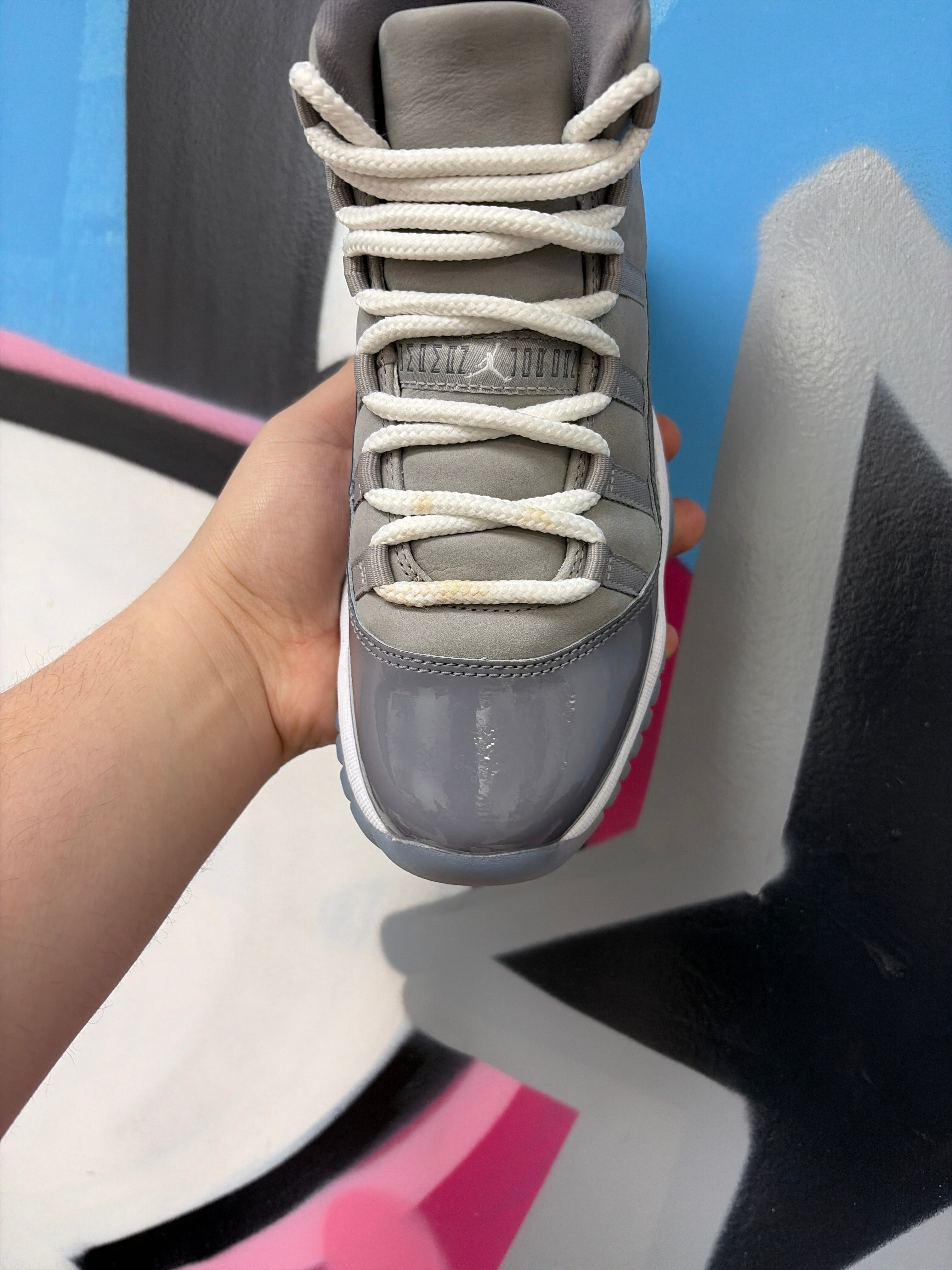 Jordan 11 Gool Grey Sneakers