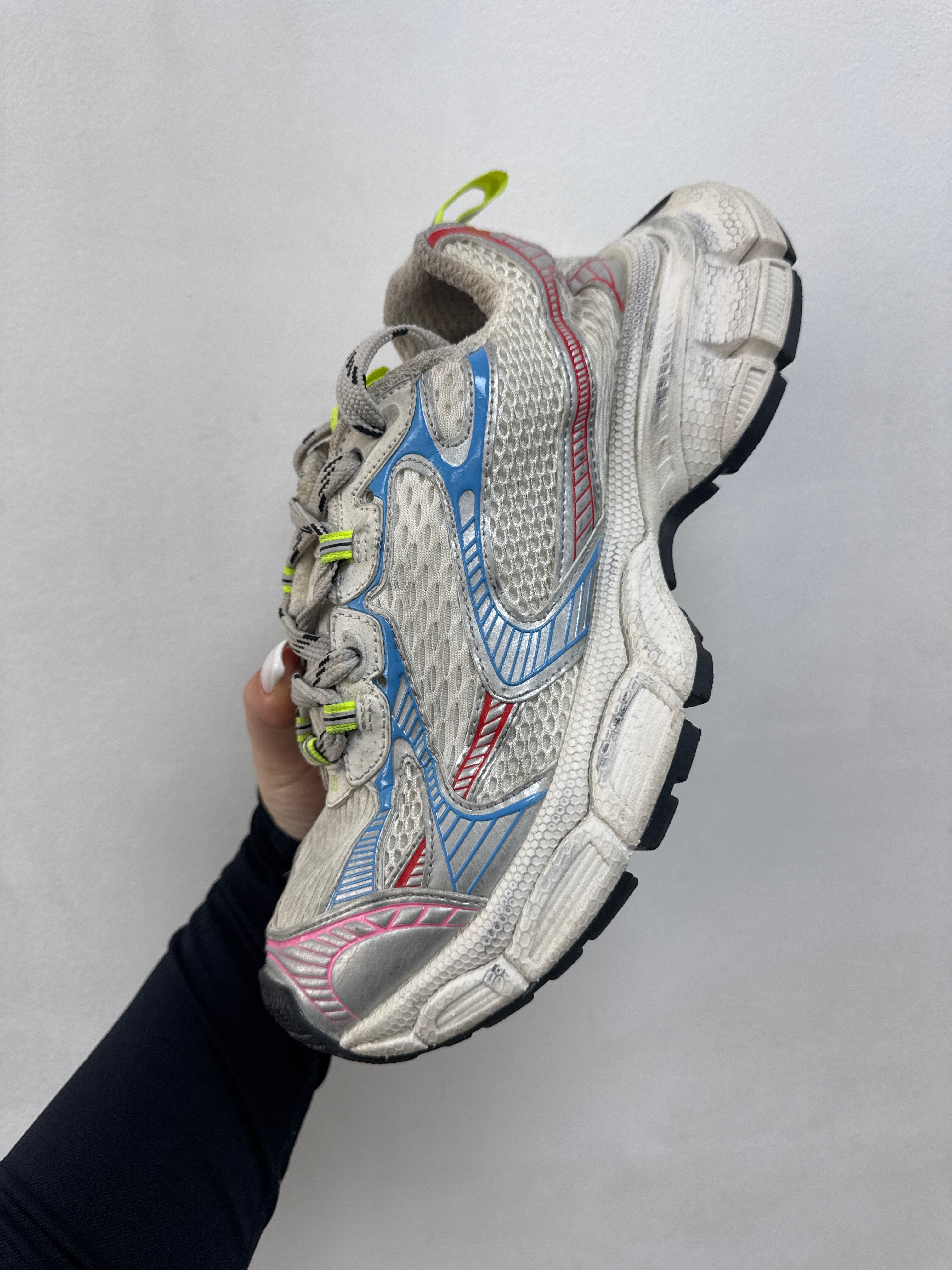 Balenciaga White Multi 3XL Sneakers