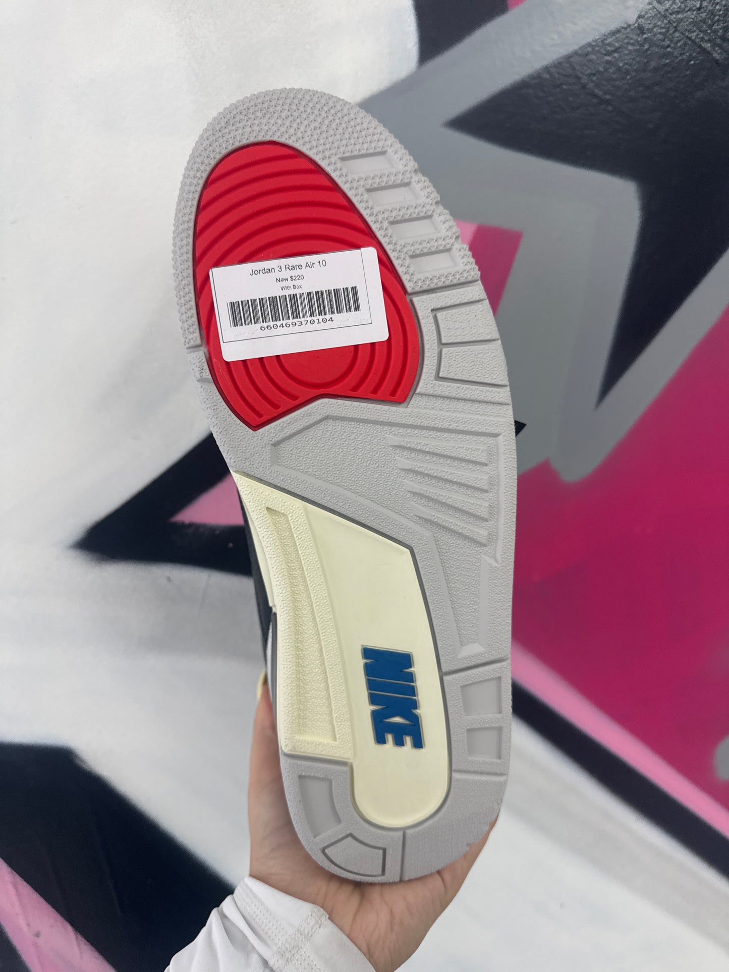 Jordan 3 Rare Air New With Box