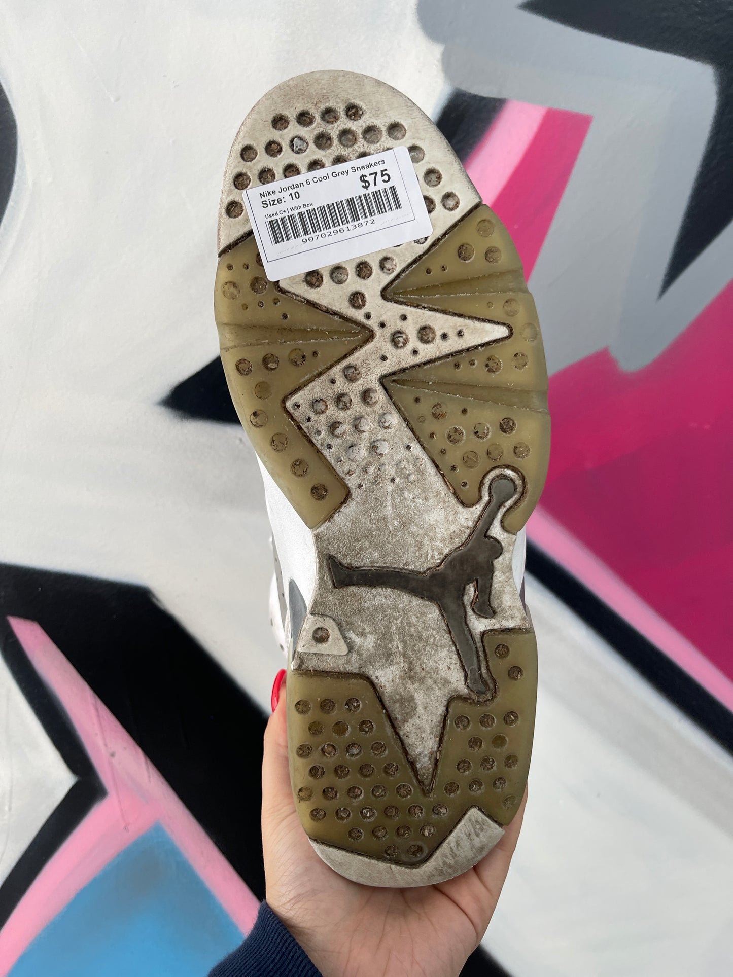 Nike Jordan 6 Cool Grey Sneakers