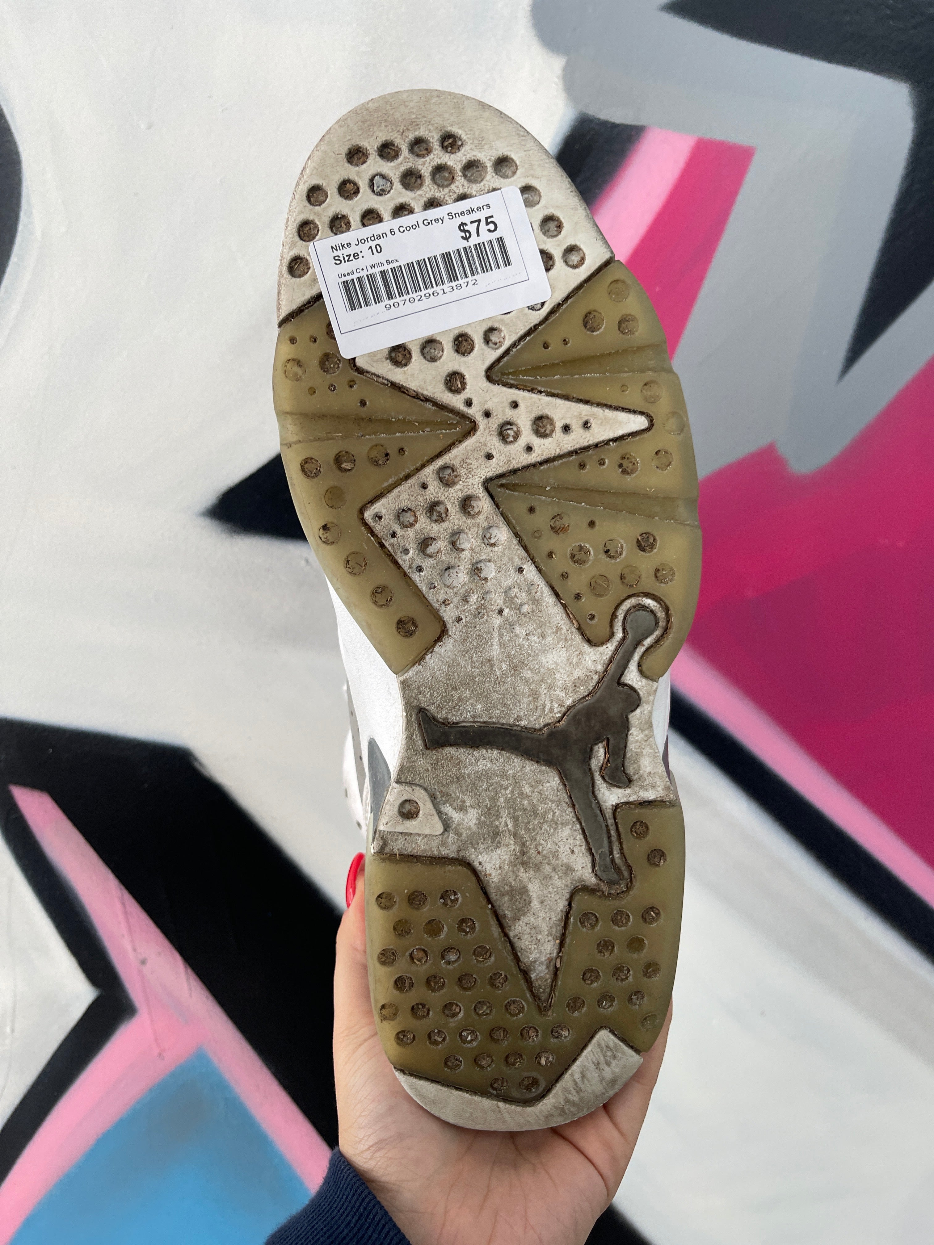 Nike Jordan 6 Cool Grey Sneakers