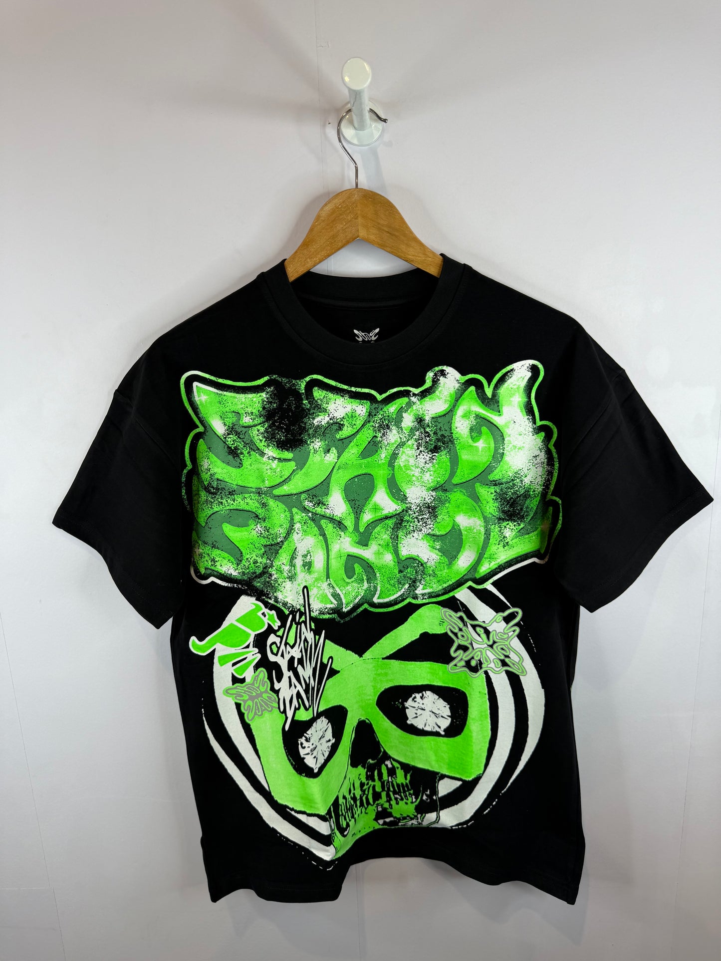 SB Studios T-shirt Green Skull