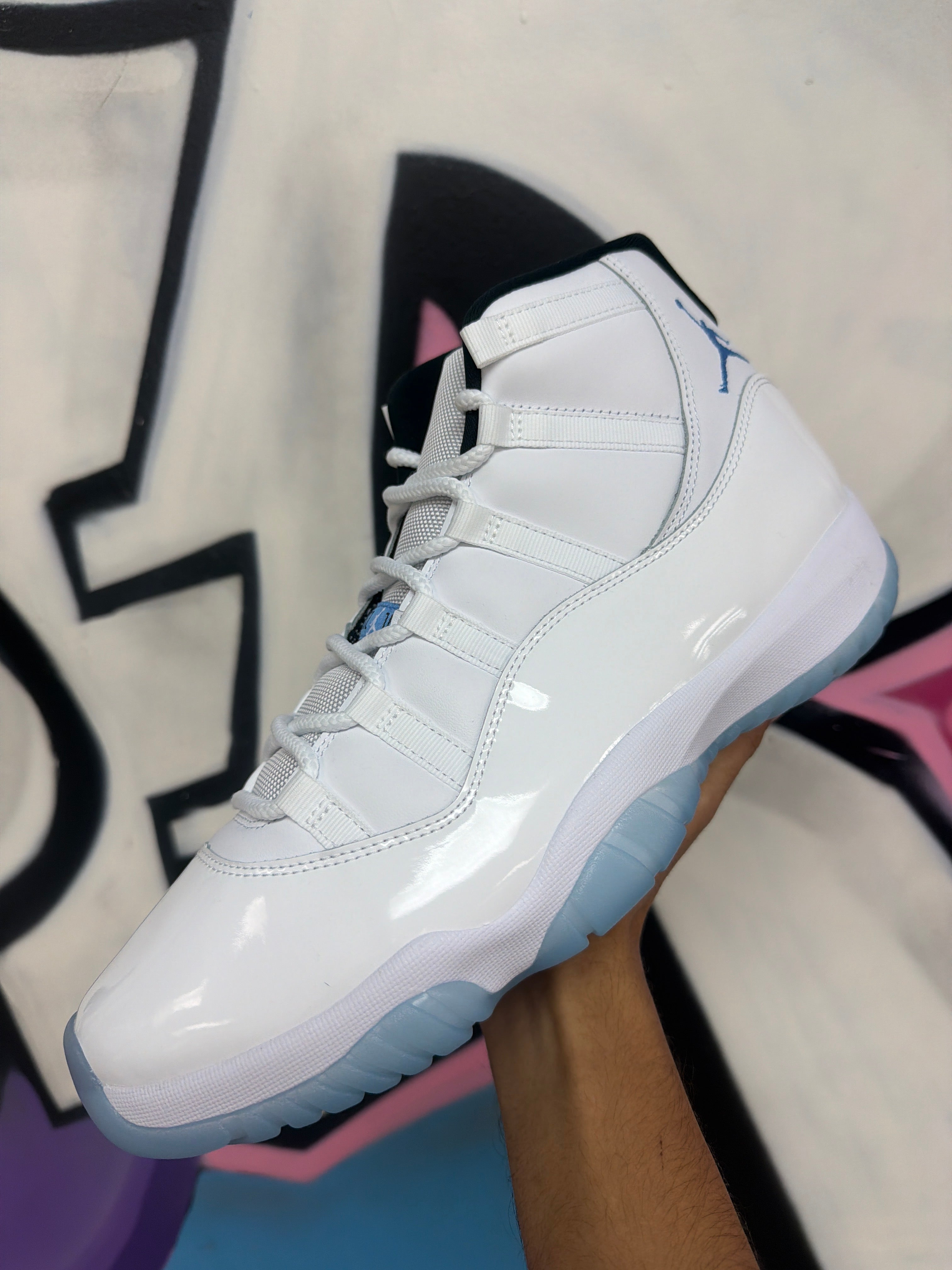 Jordan 12 Legend Blue Sneakers