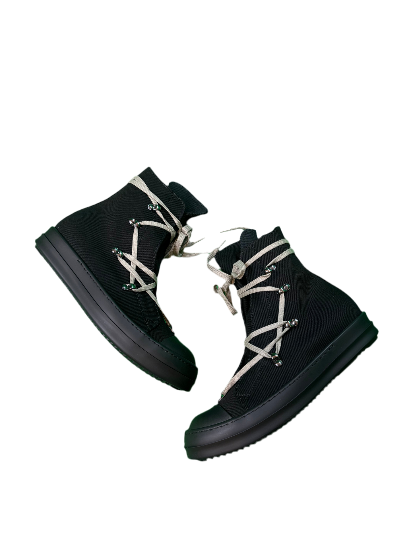 Rick Owens DRKSHDWS Black Holywood Hexa Sneakers