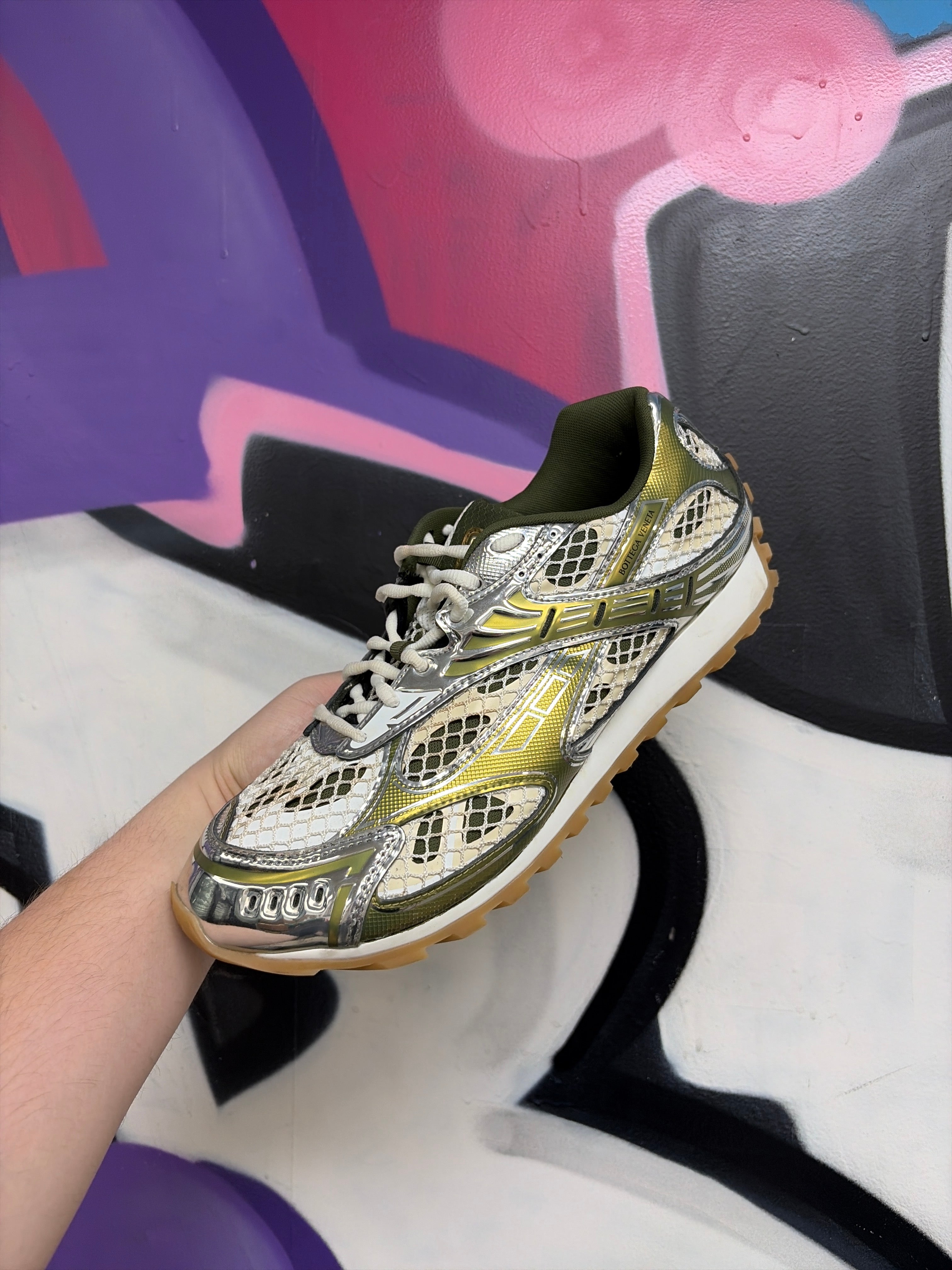 Bottega Veneta Mud Orbit Sneakers