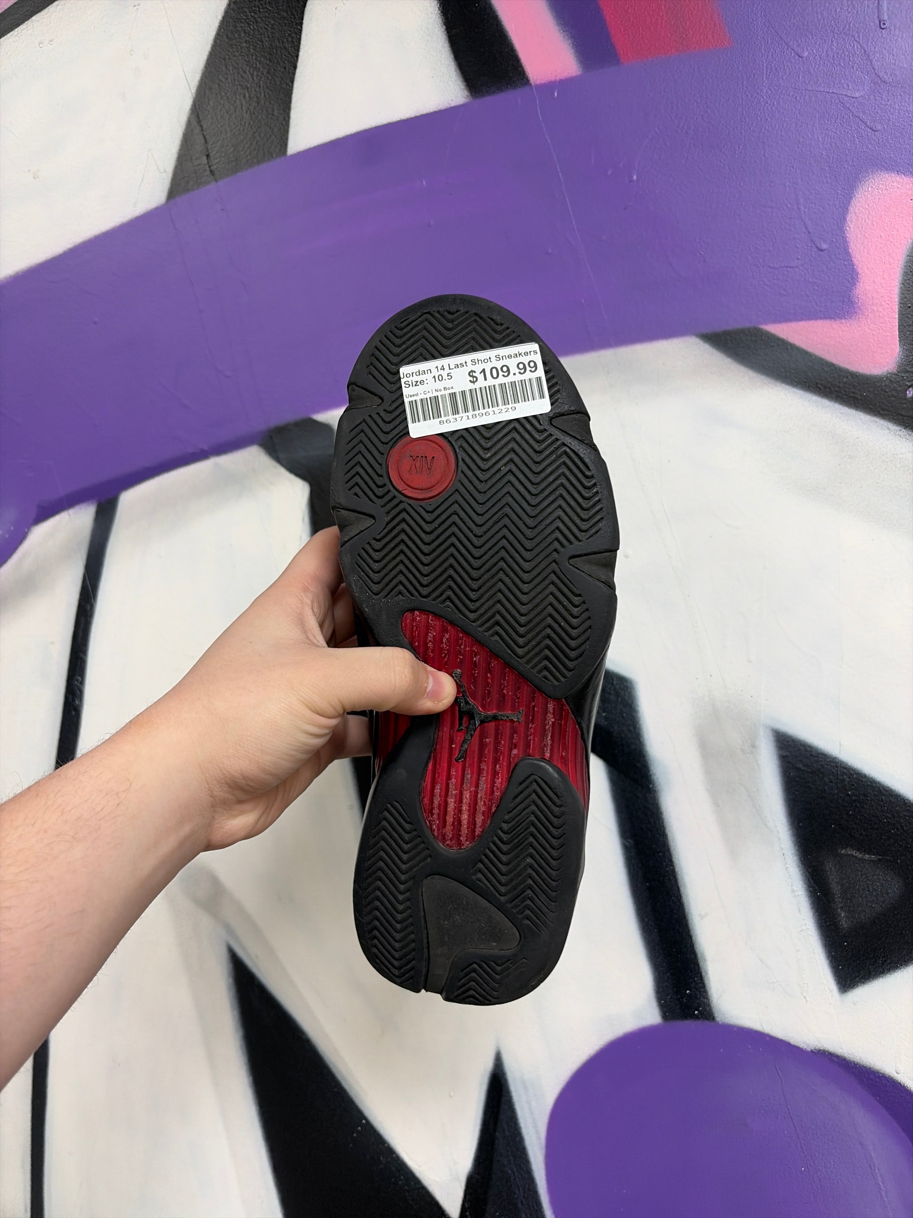 Jordan 14 Last Shot Sneakers