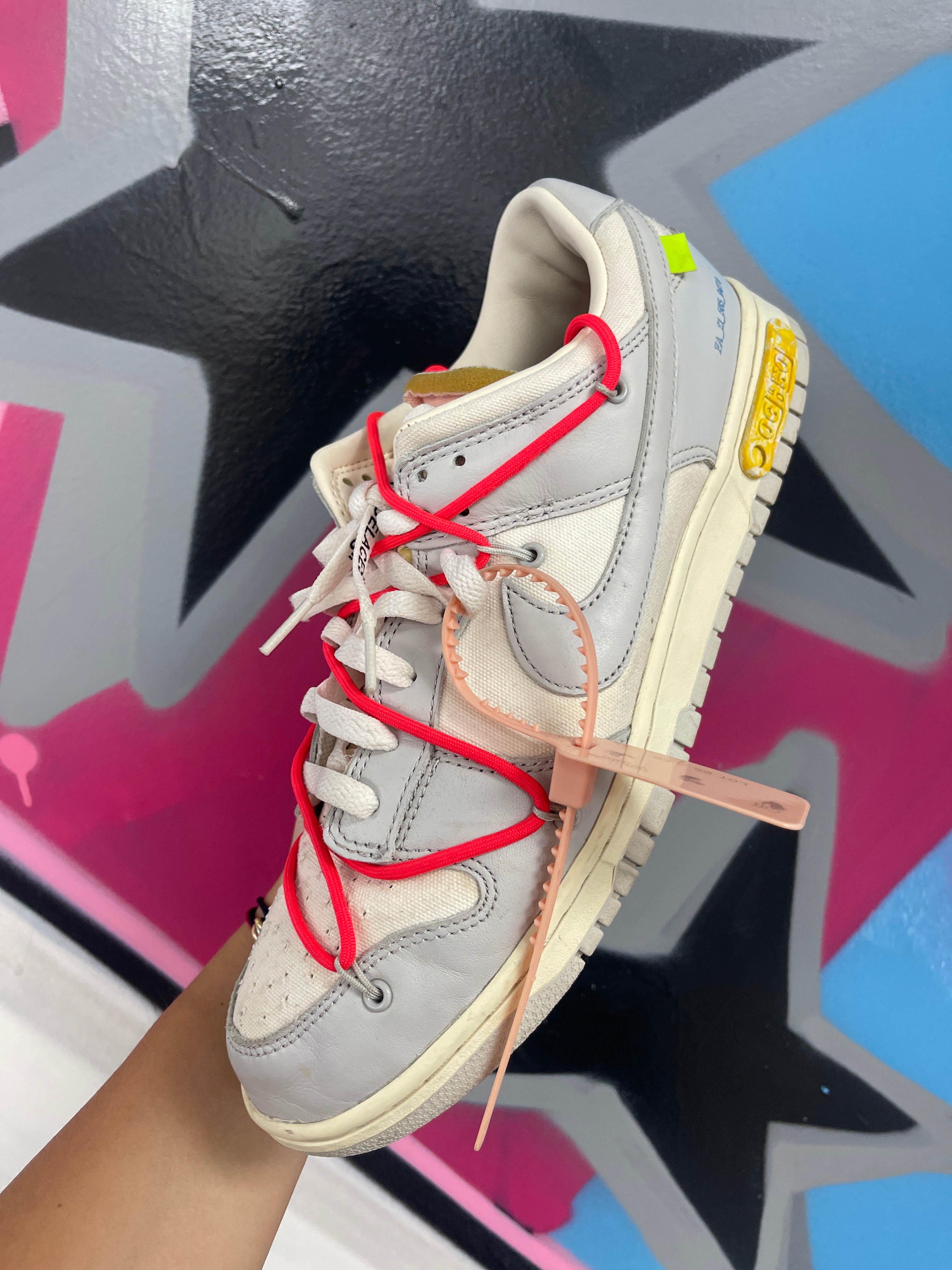 Nike x Off-White Dunk Low Lot 6 Used With Box