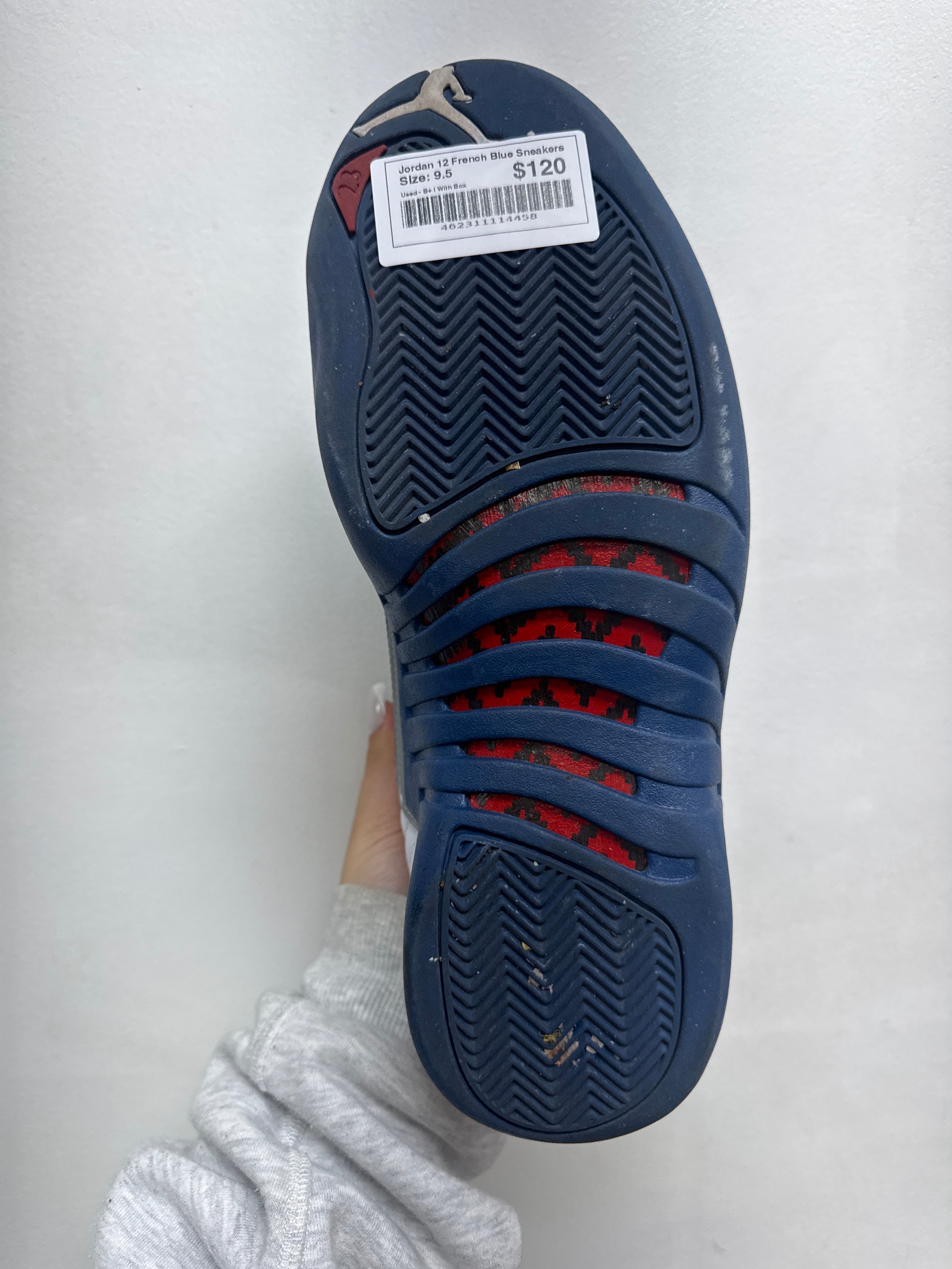 Jordan 12 French Blue Sneakers