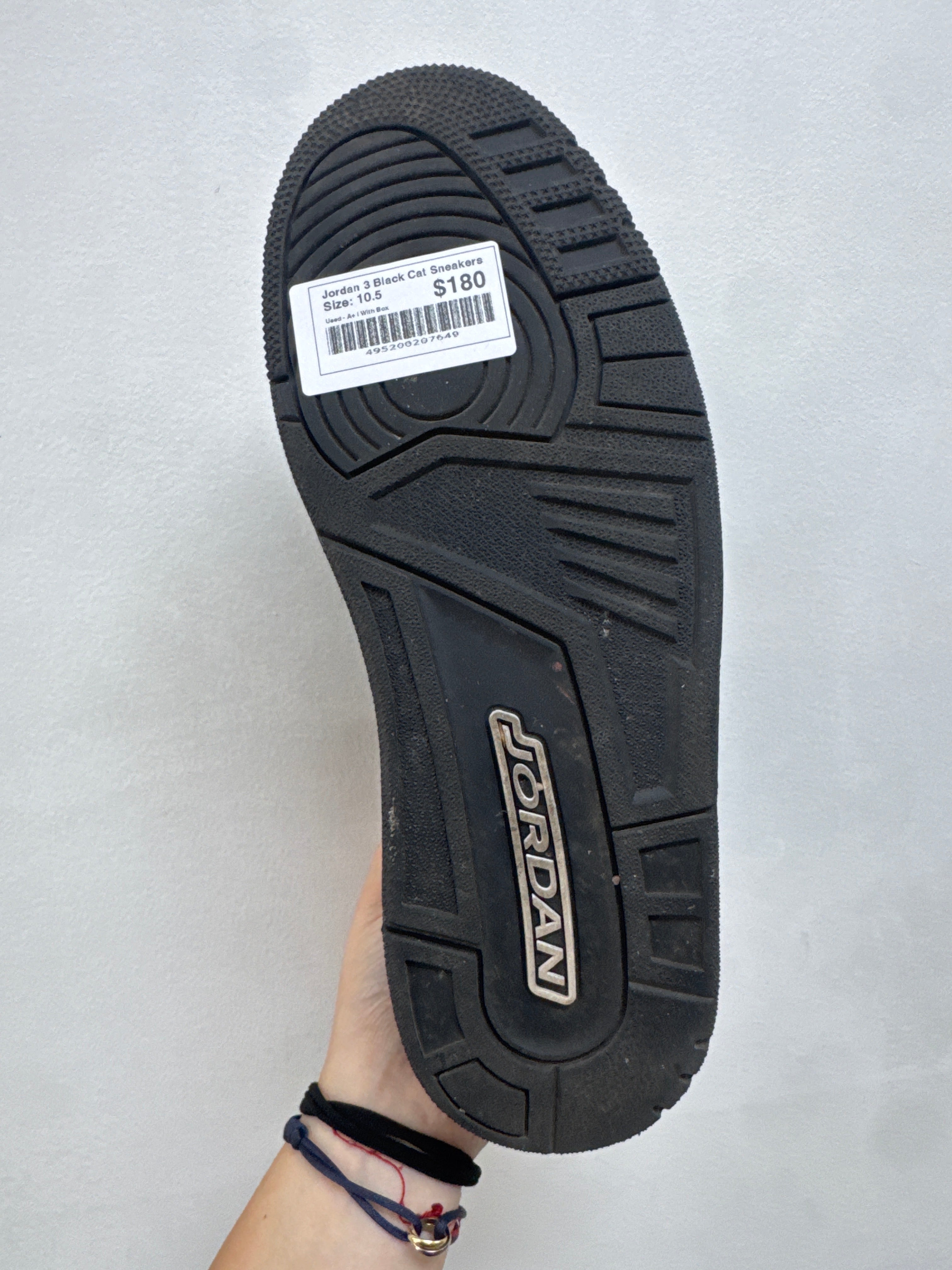 Jordan 3 Black Cat Sneakers