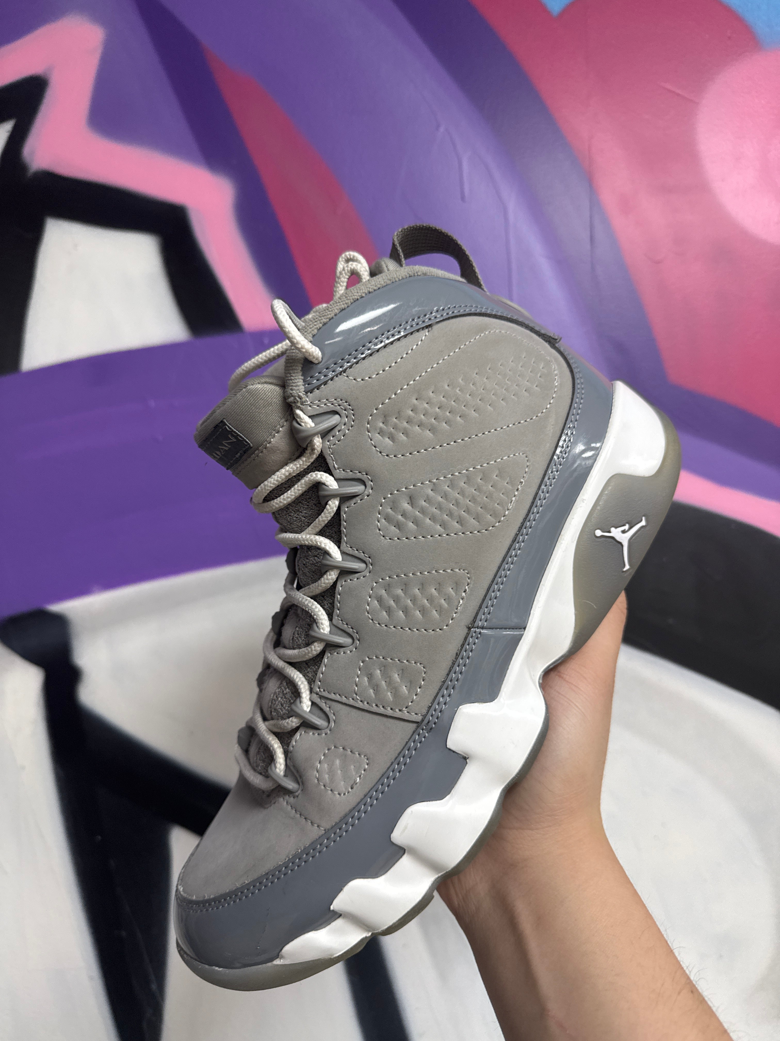 Jordan 9 Cool Grey Sneakers