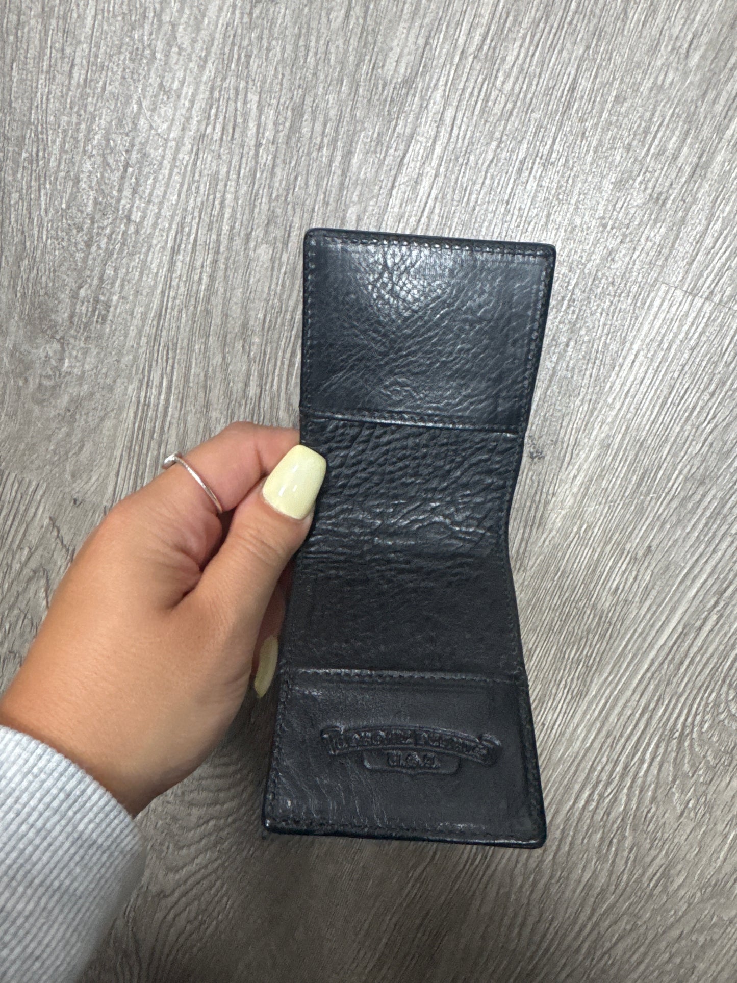 Chrome Hearts Bi-Fold Card Organizer New
