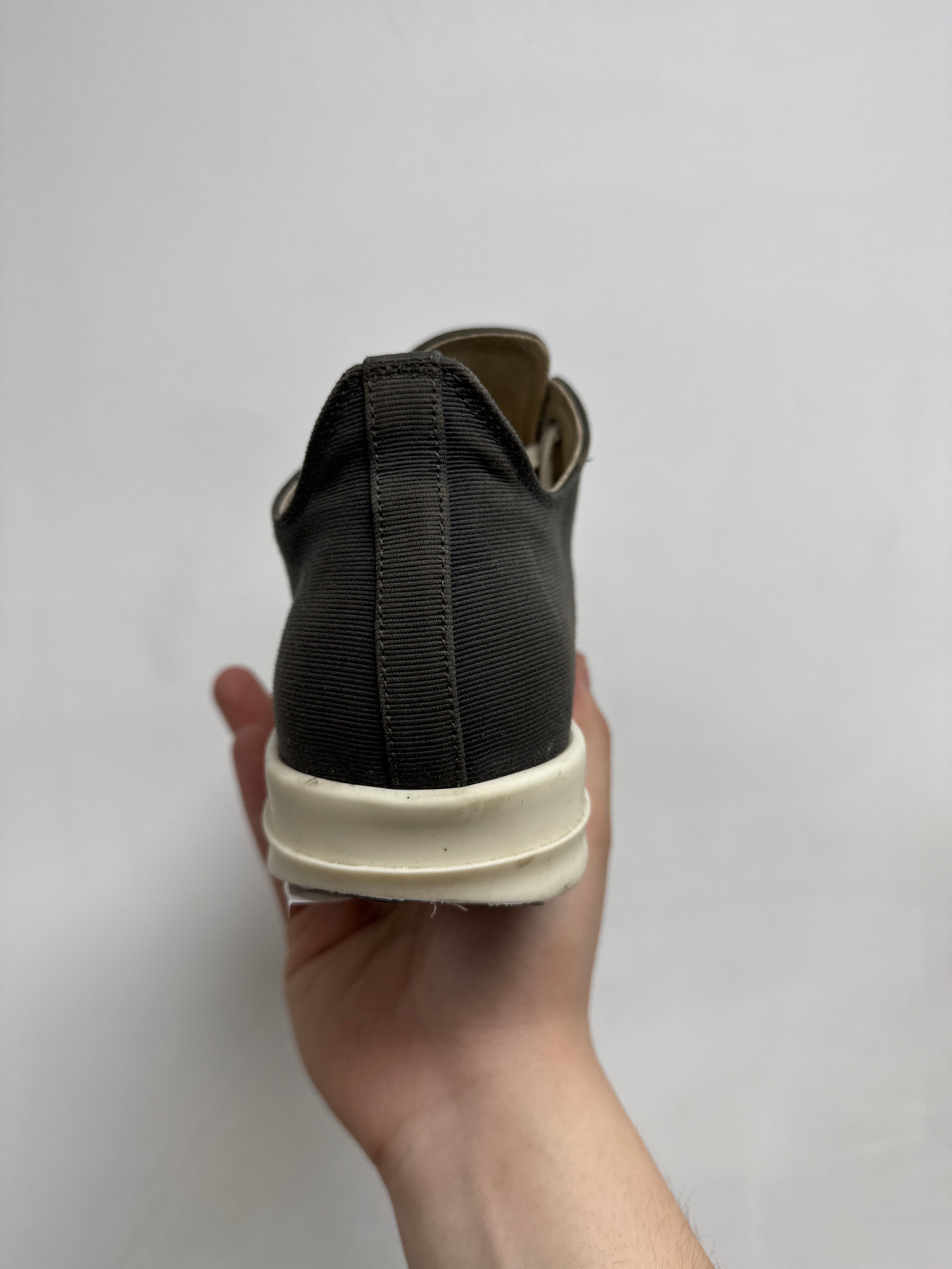Rick Owens Dark Dust Grey Ramone Sneakers