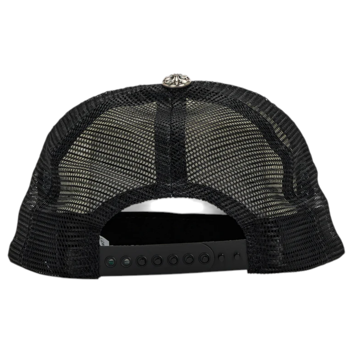 Chrome Hearts 'F**K' Black White Trucker Hat