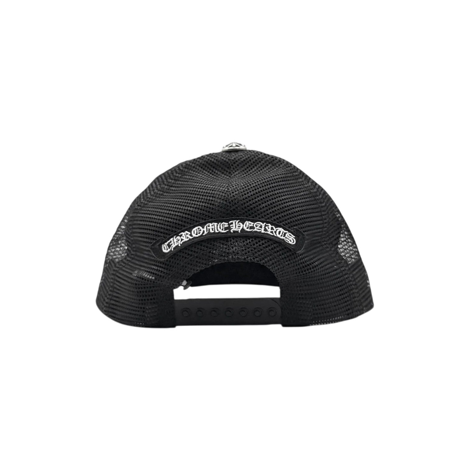 Chrome Hearts 'Cemetery' Black Trucker Hat