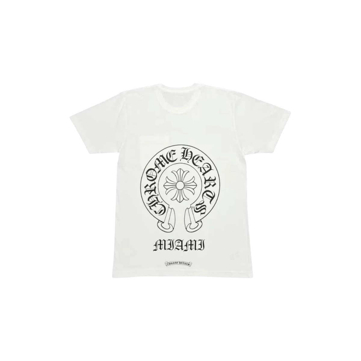 Chrome Hearts 'Miami Horseshoe' White Tee