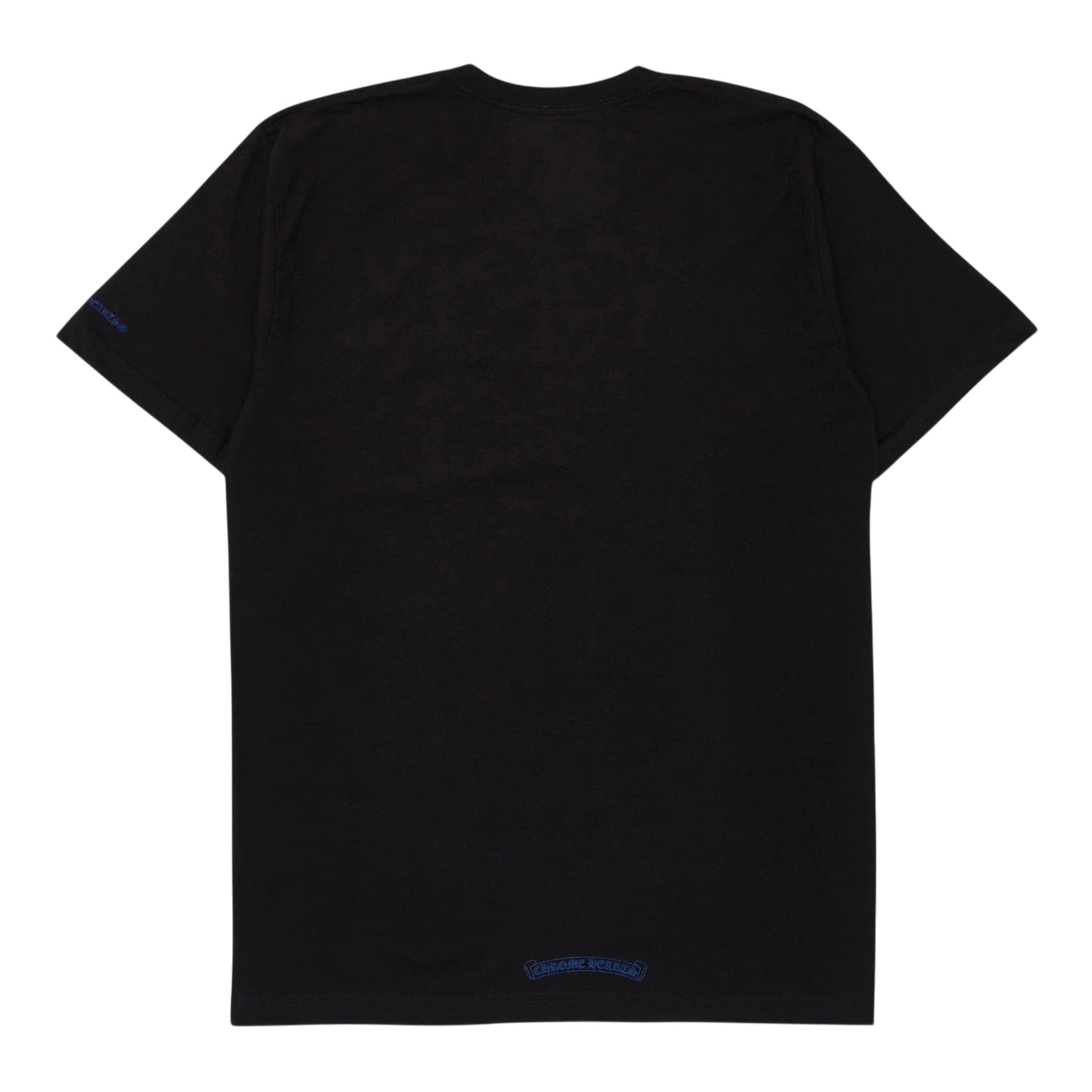 Chrome Hearts 'Neck Logo' Black & Blue Tee