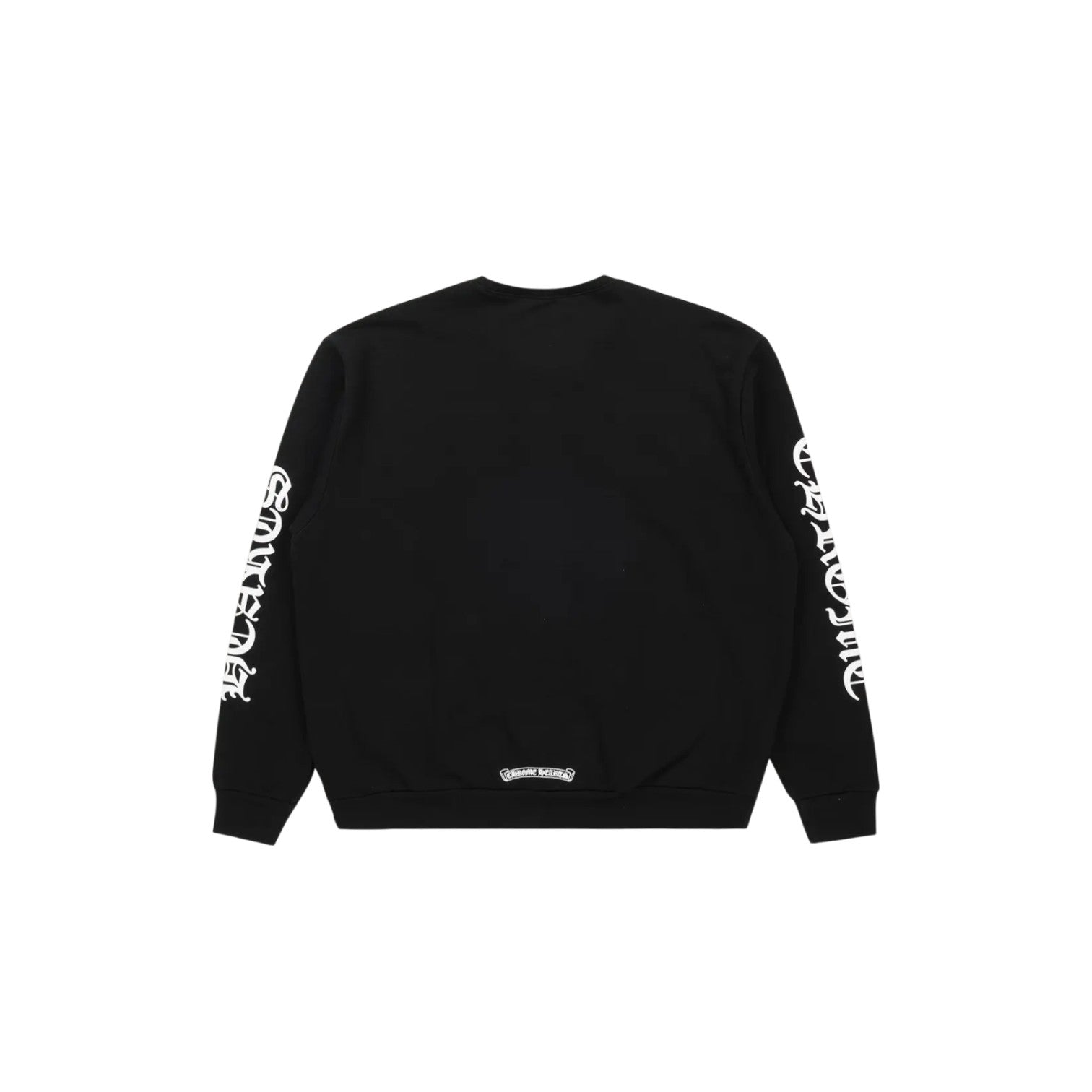 Chrome Hearts 'Neck Logo' Black & White LS Tee