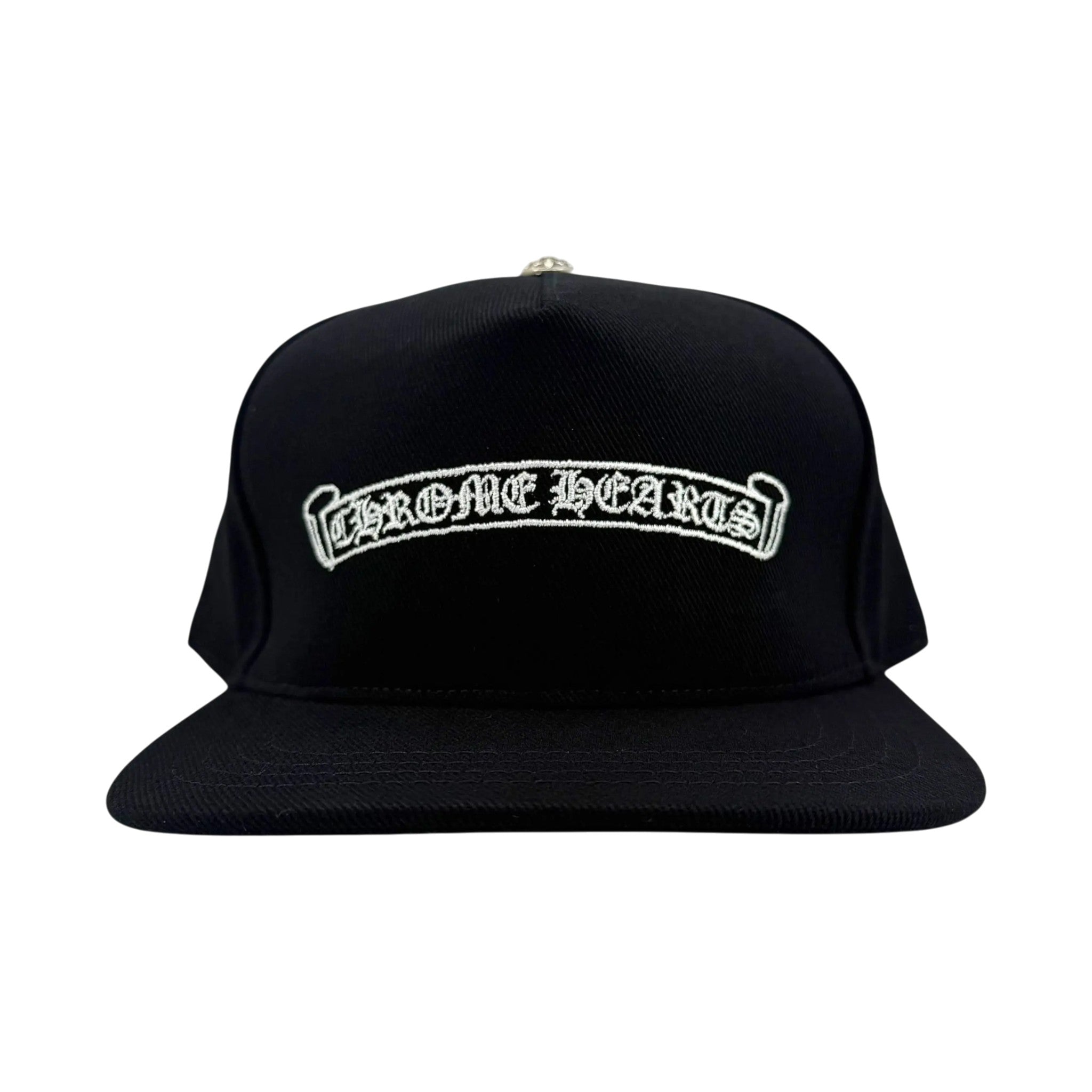 Chrome Hearts 'Scroll Logo' Black Hat