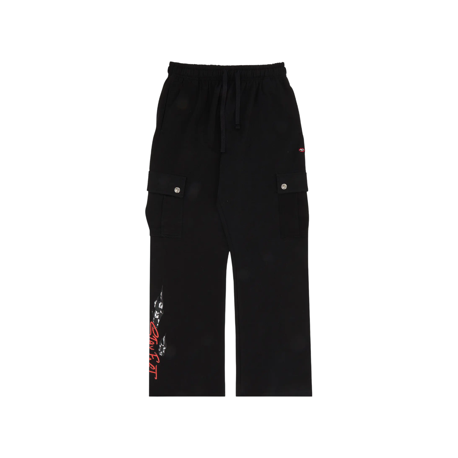 Chrome Hearts 'Stay Fast' Black Sweats