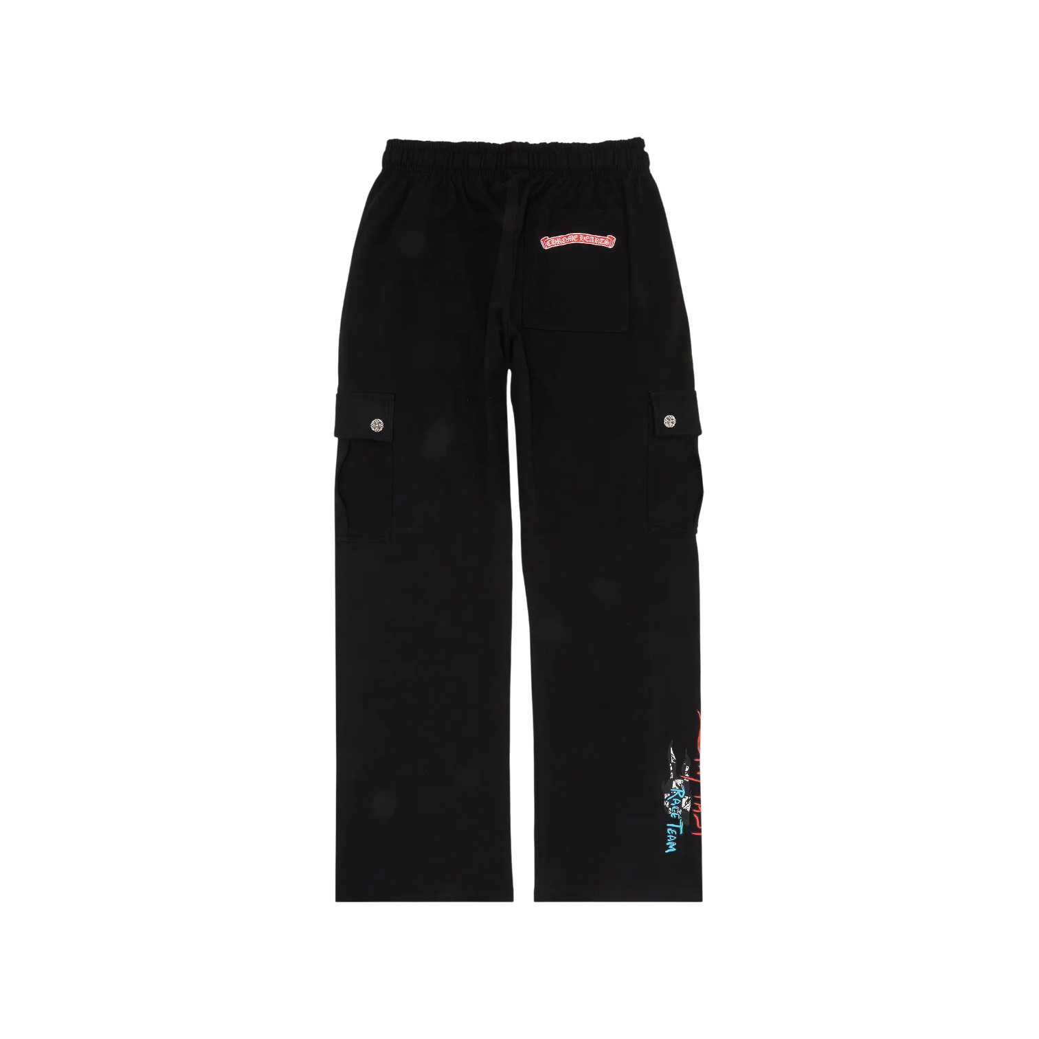 Chrome Hearts 'Stay Fast' Black Sweats