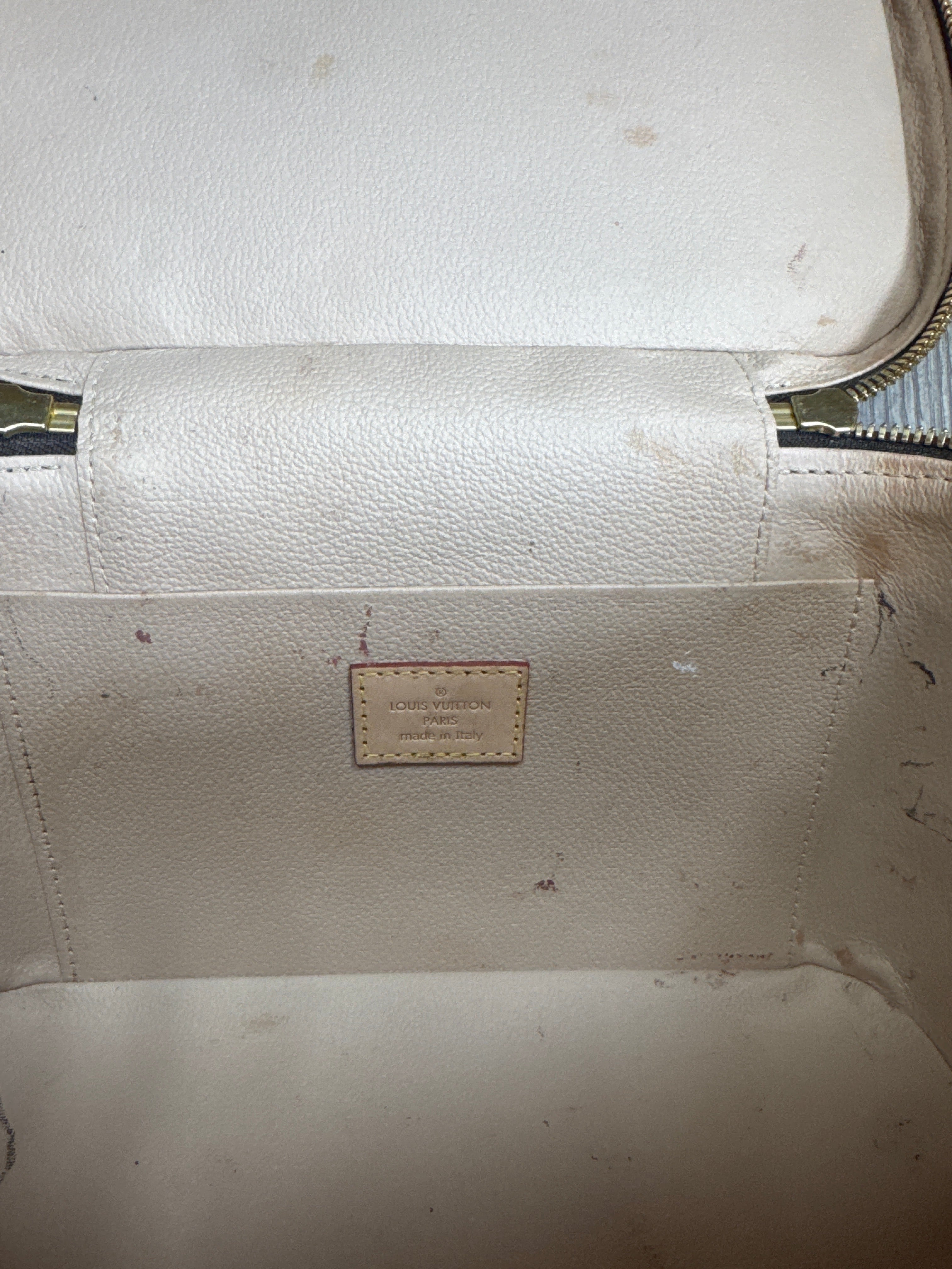 Louis Vuitton Brown Monogram Vanity Bag