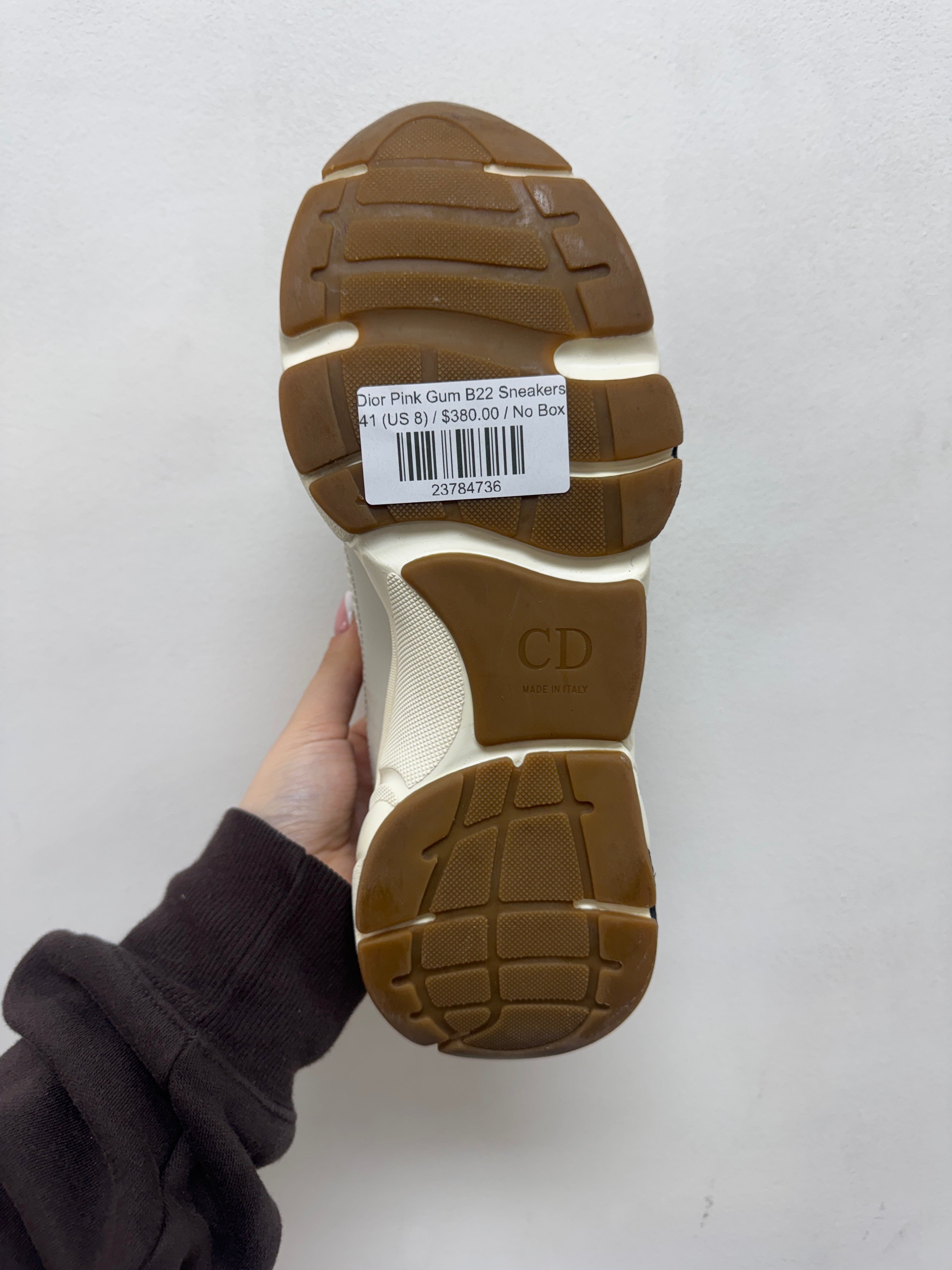 Dior Pink Gum B22 Sneakers