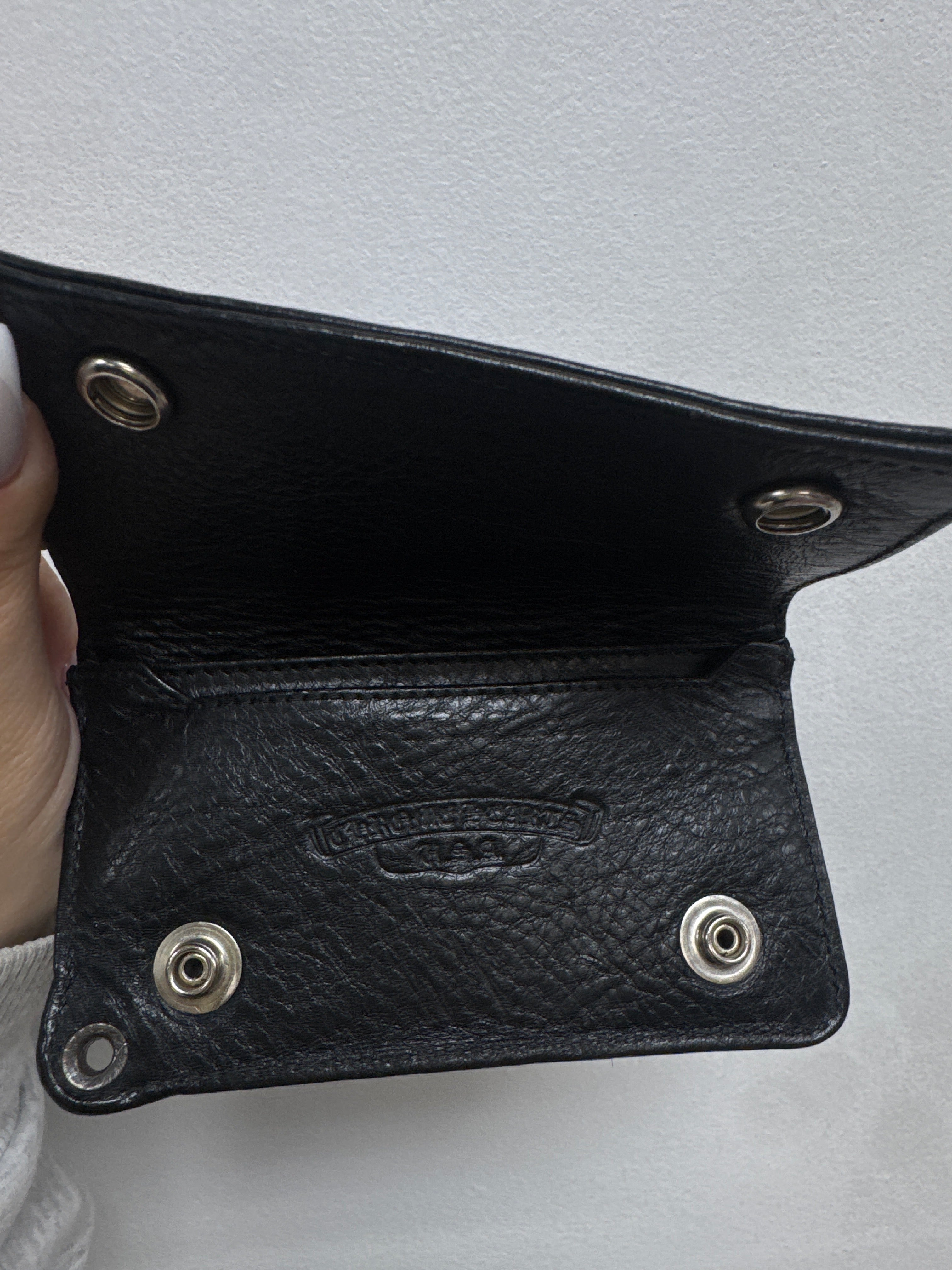 Chrome Hearts Black Wallet