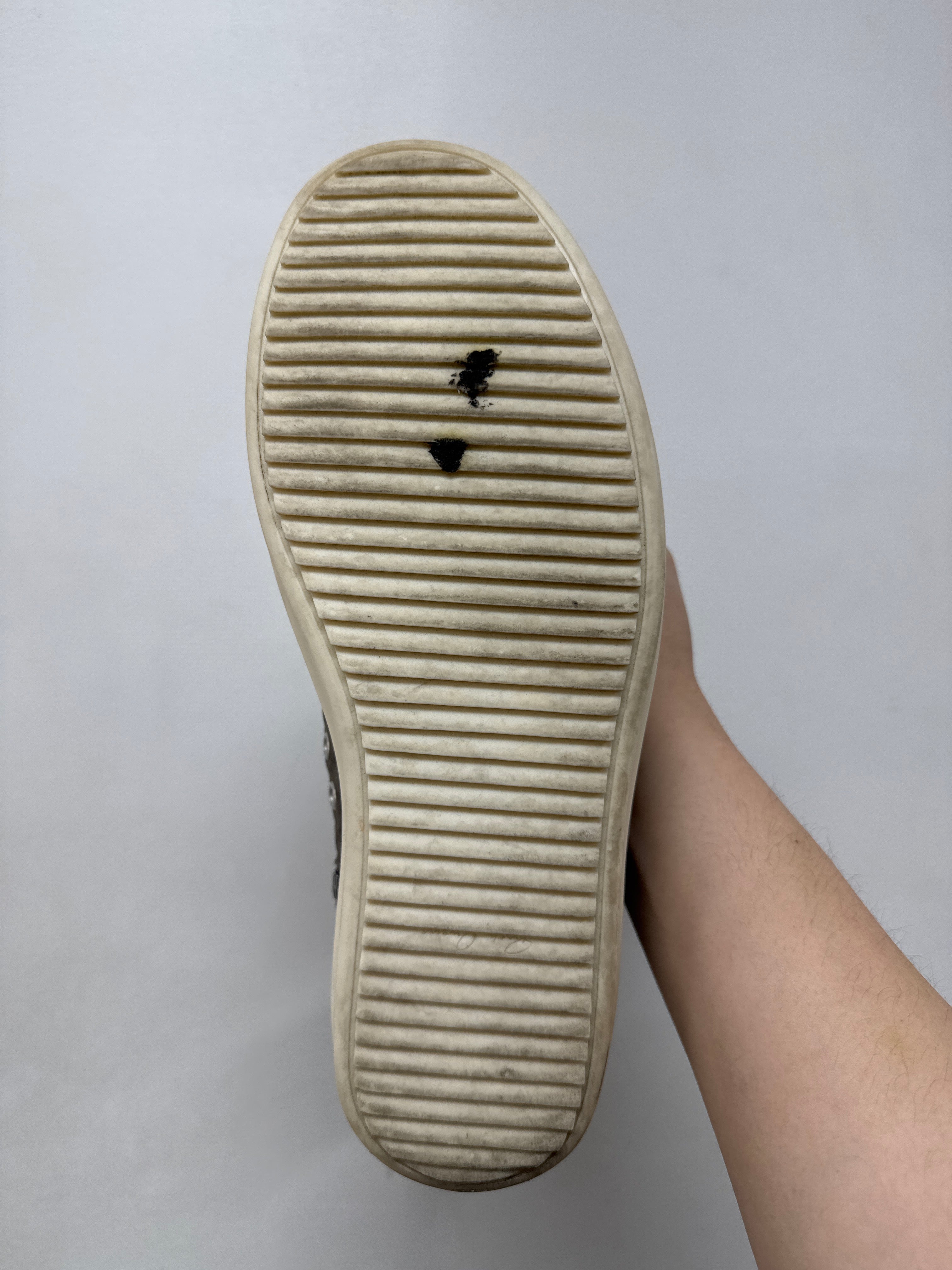 Rick Owens Mainline Ramone High 'Dust' Sneakers