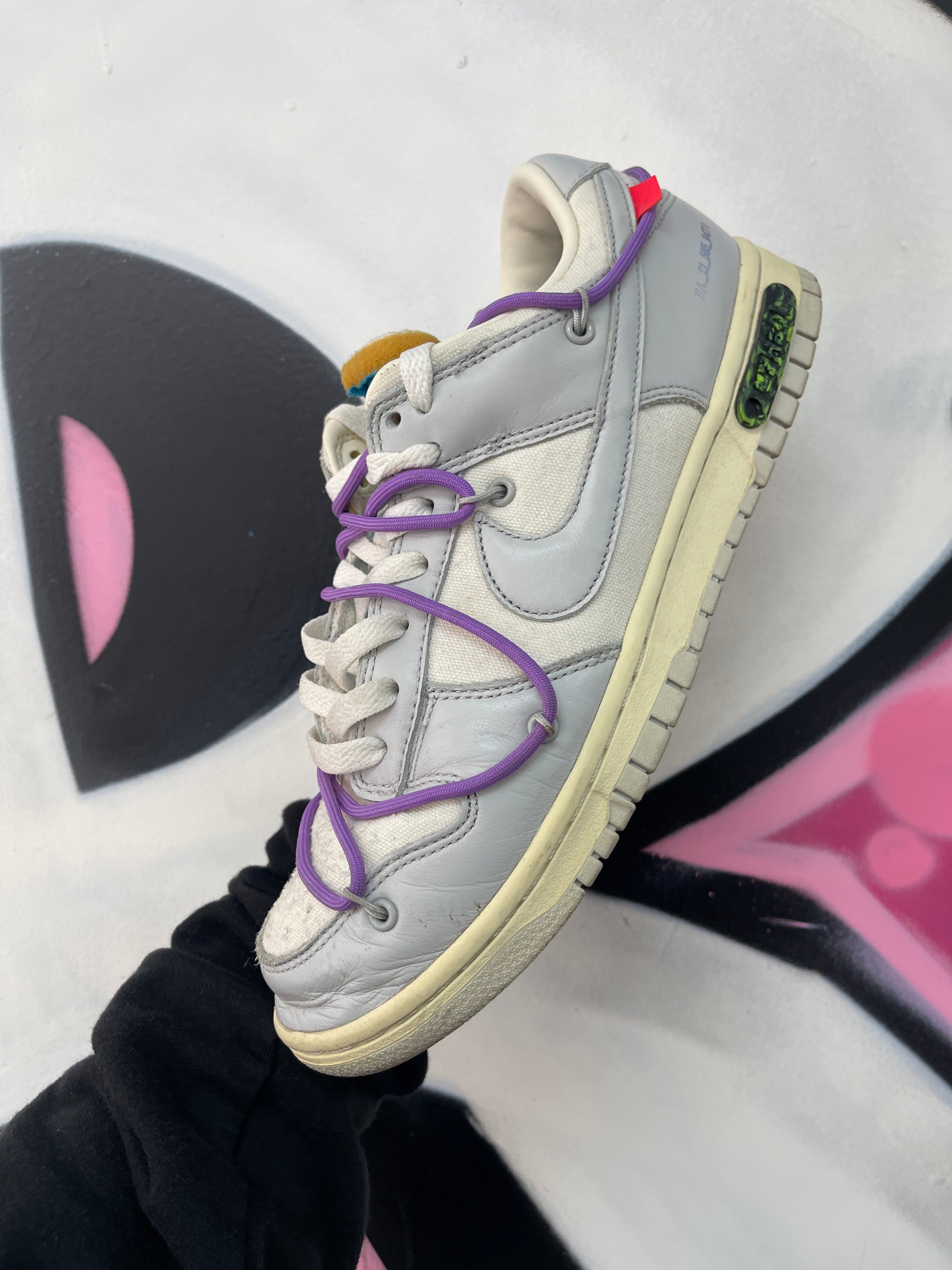Nike x Off-White Dunk Low Lot 47 Sneakers