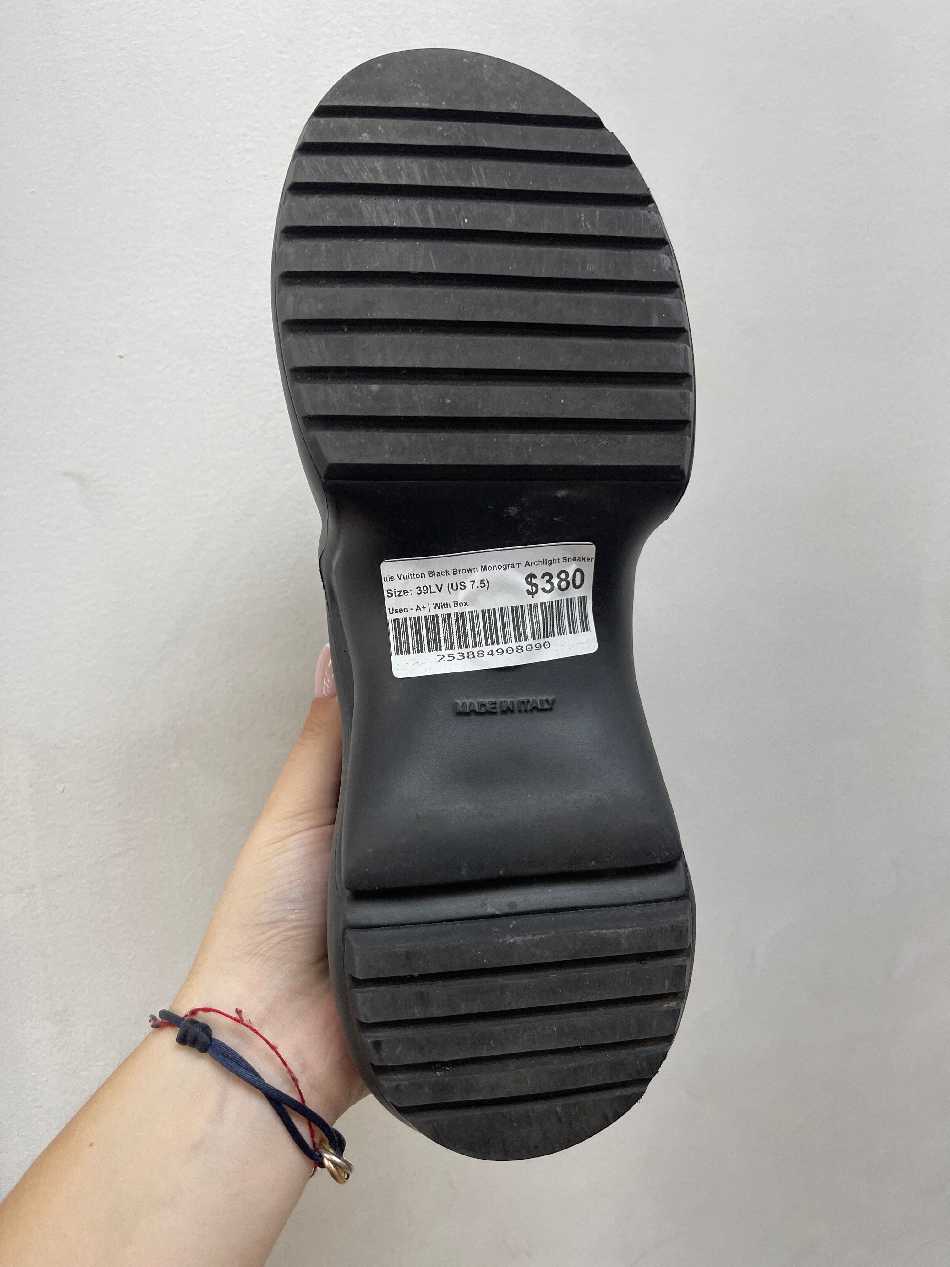 Louis Vuitton Black Brown Monogram Archlight Sneakers