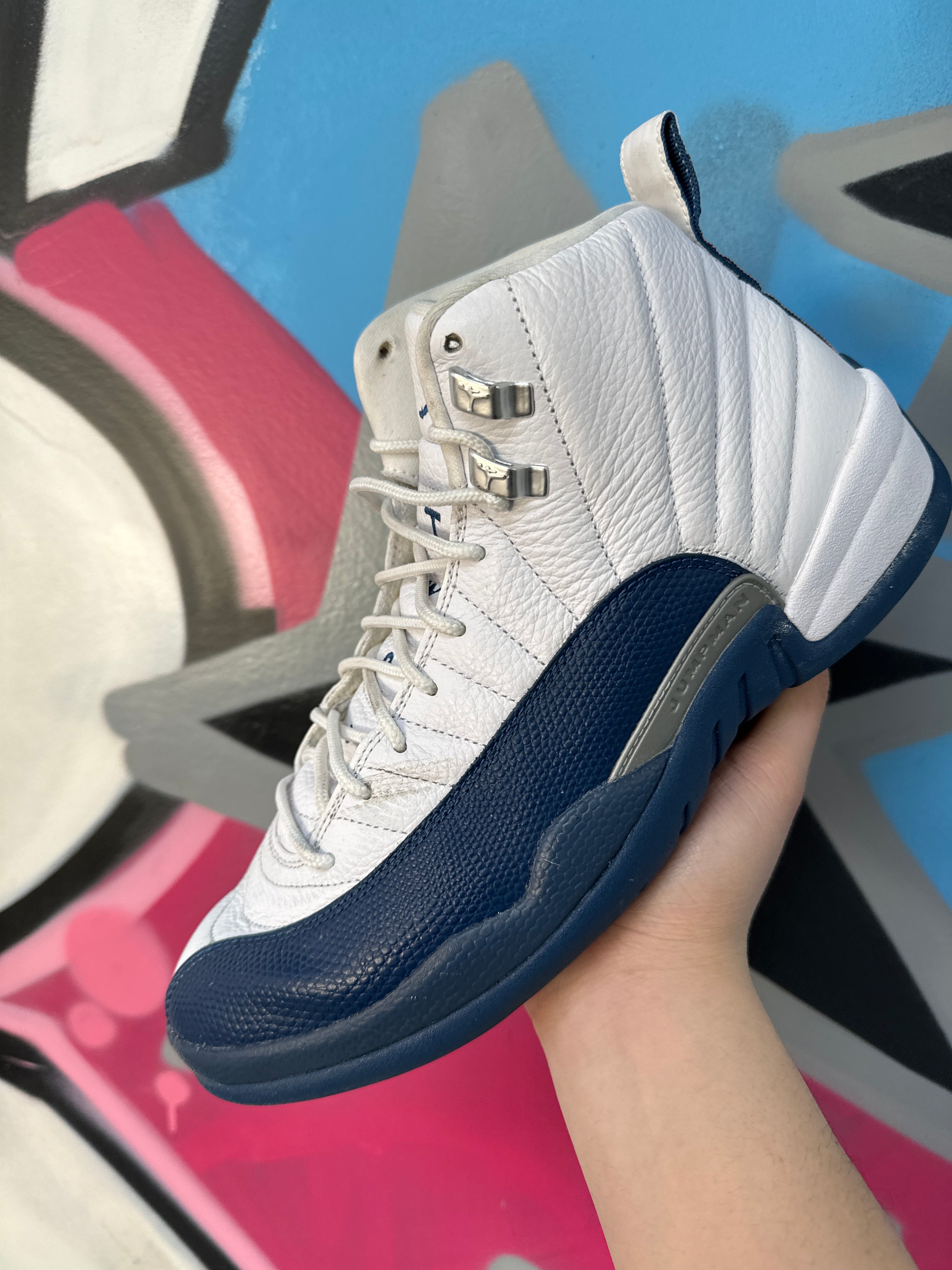 Jordan 12 French Blue Sneakers