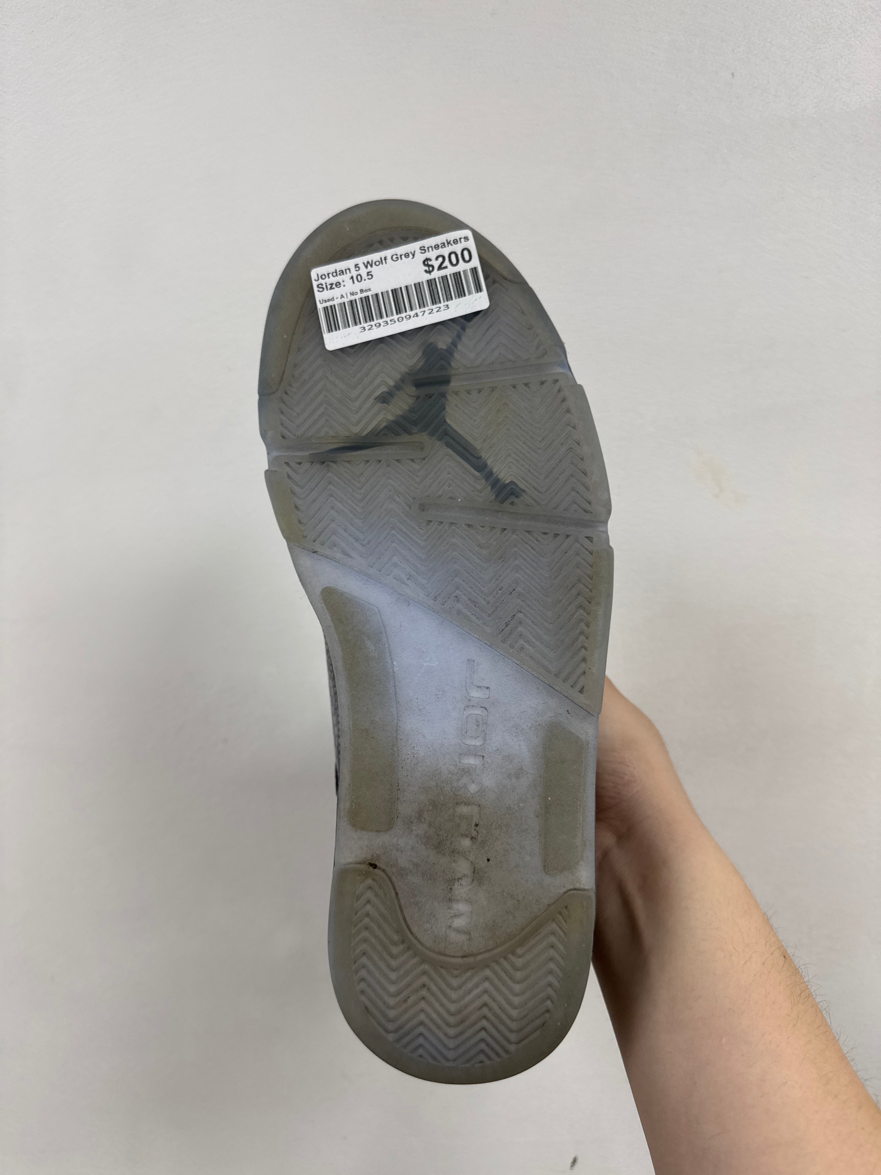 Jordan 5 Wolf Grey Sneakers