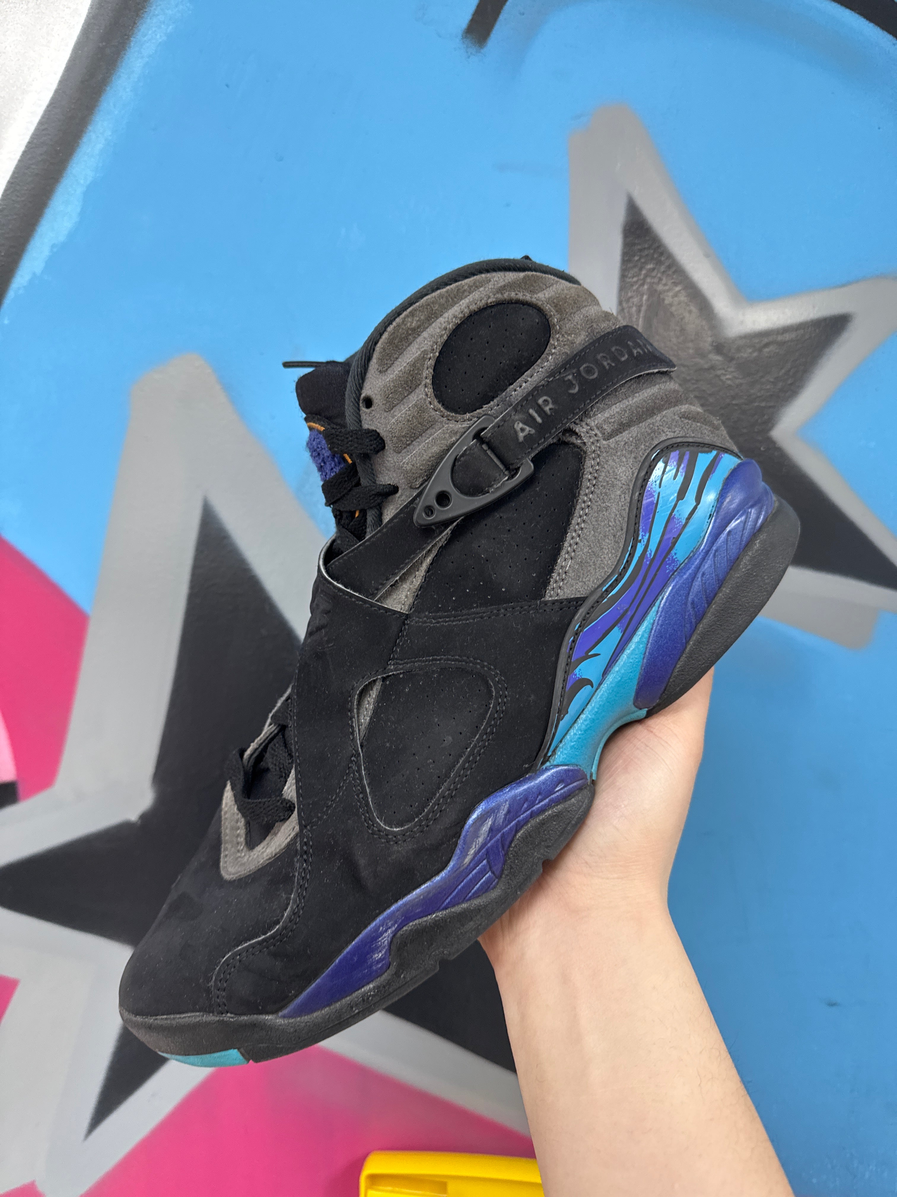 Jordan 8 Aqua Sneakers