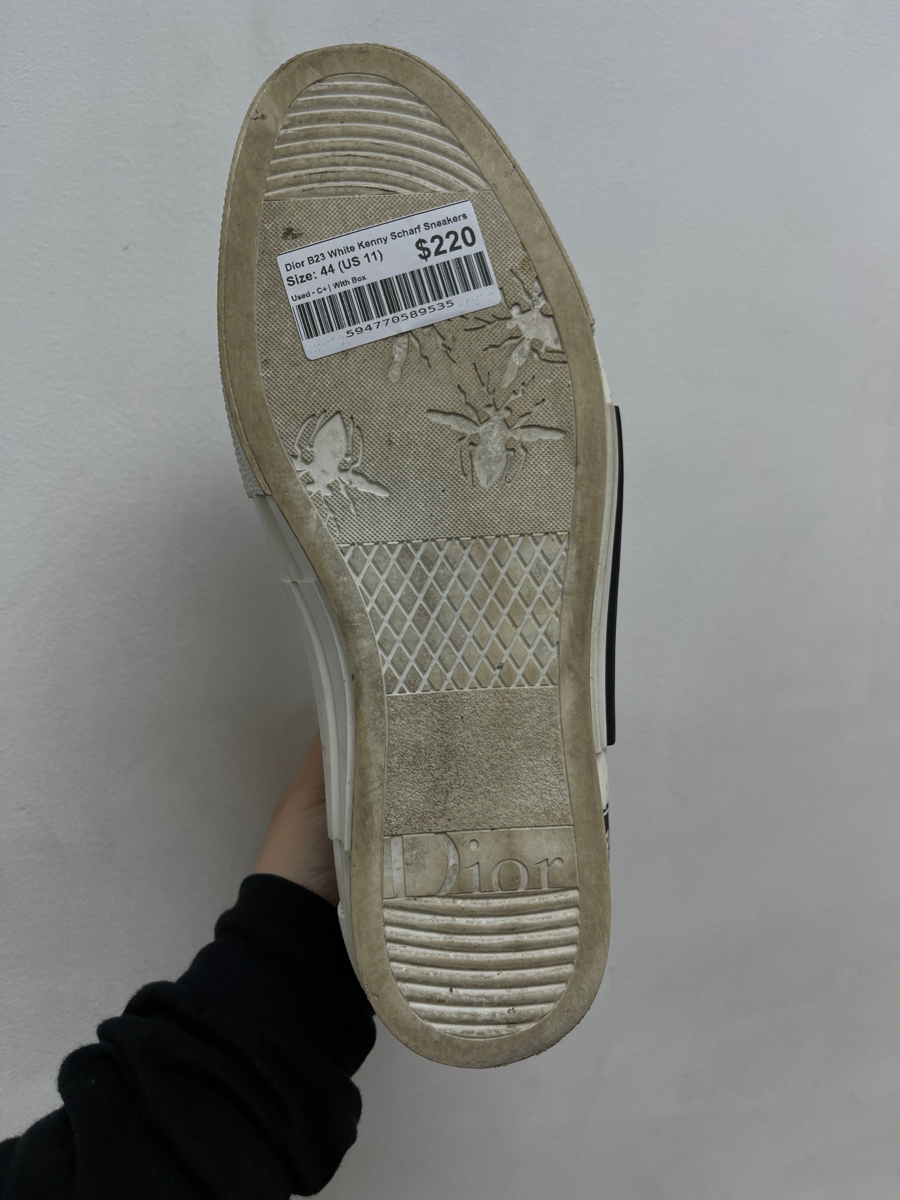 Dior B23 White Kenny Scharf Sneakers