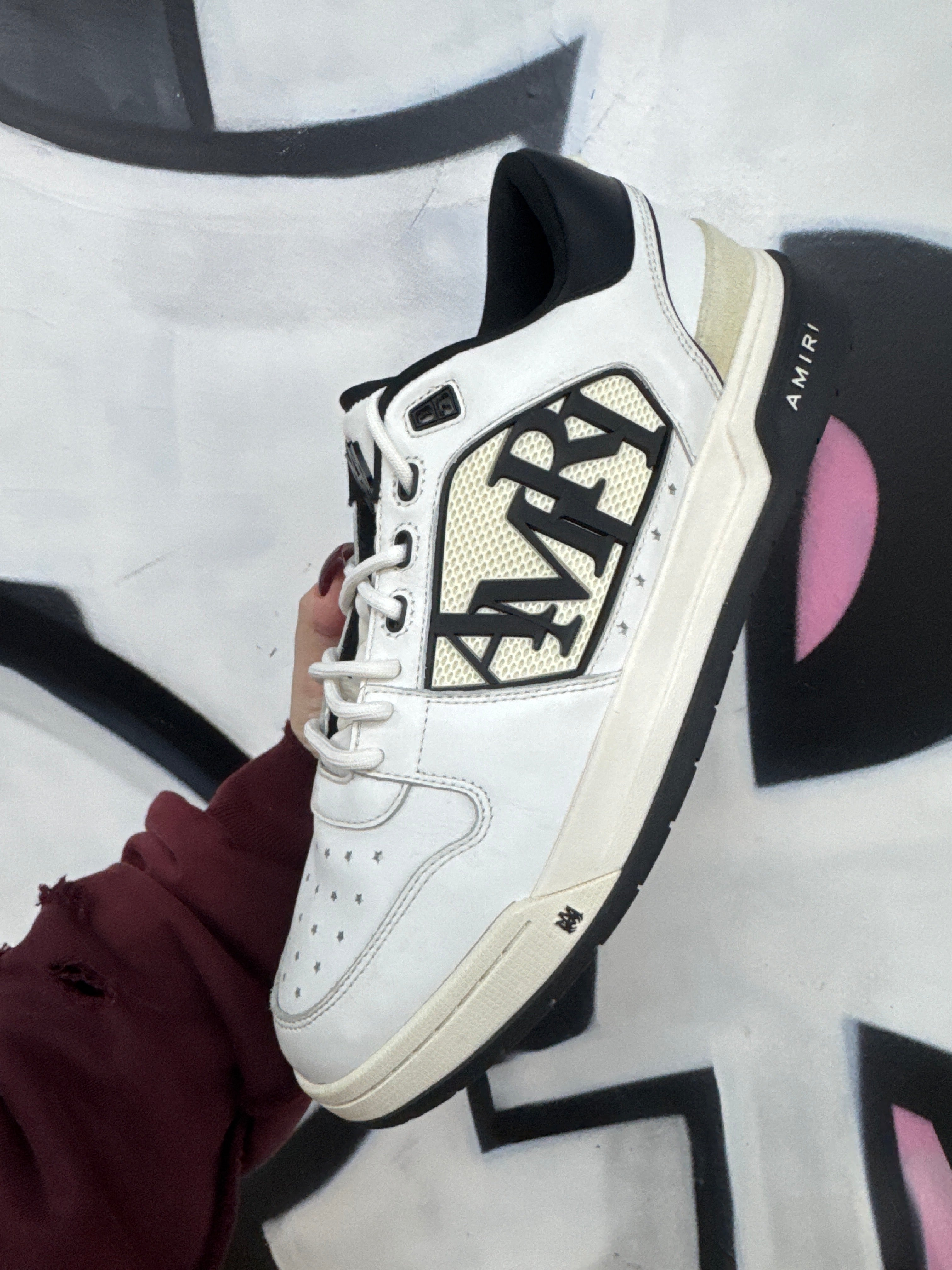 Amiri Black White Classic Sneakers