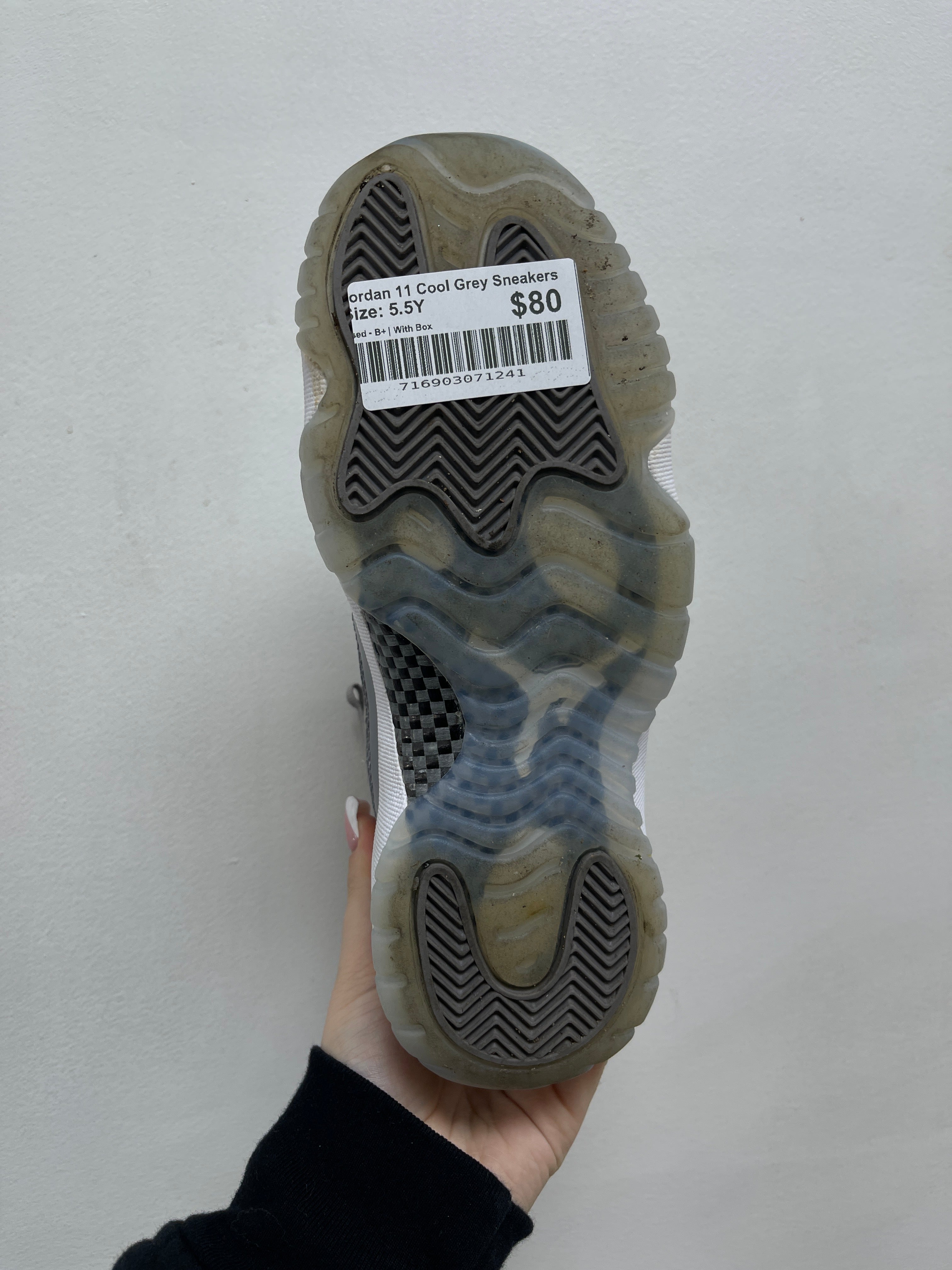 Jordan 11 Cool Grey Sneakers